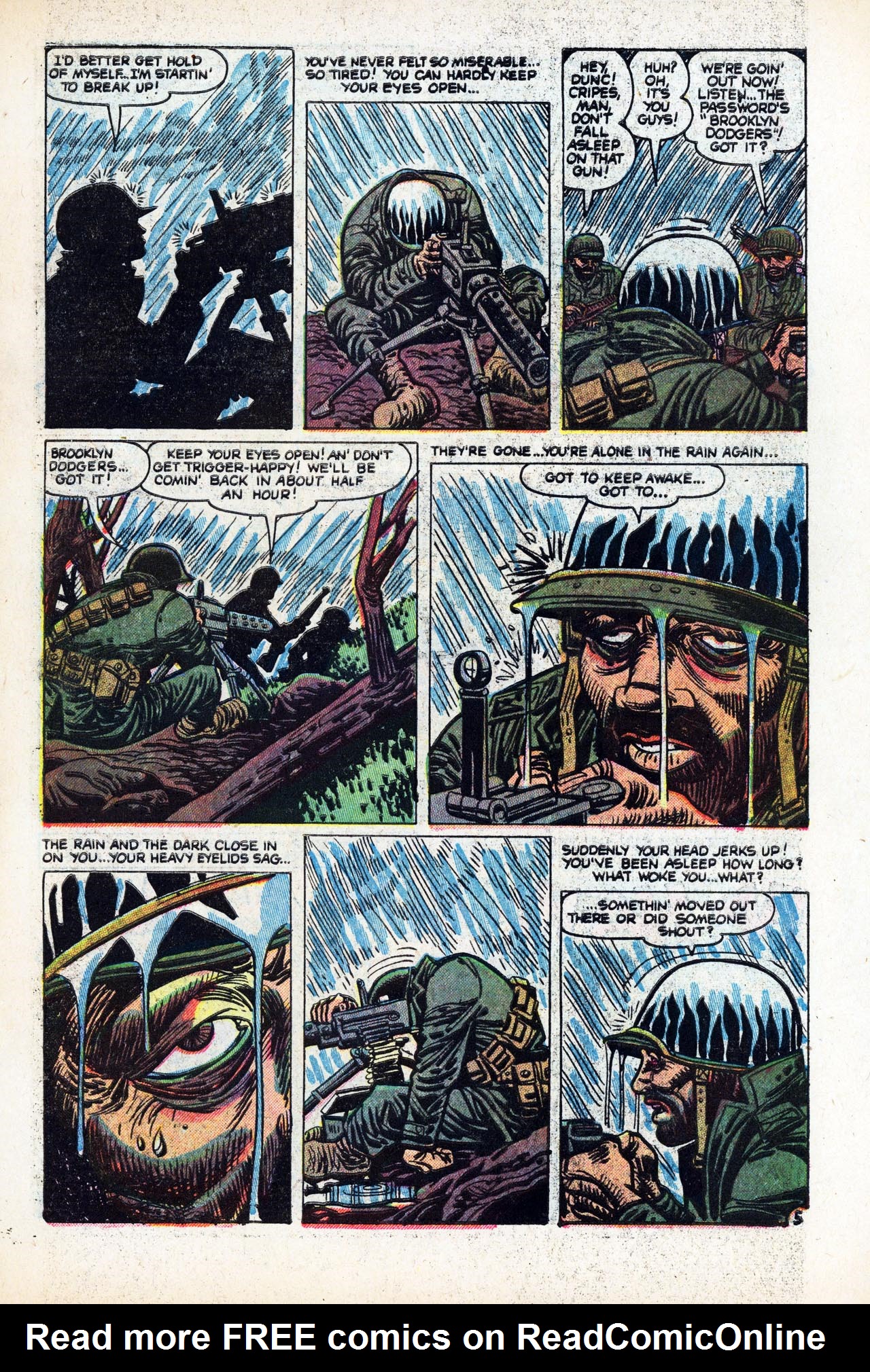Read online War Action comic -  Issue #1 - 7