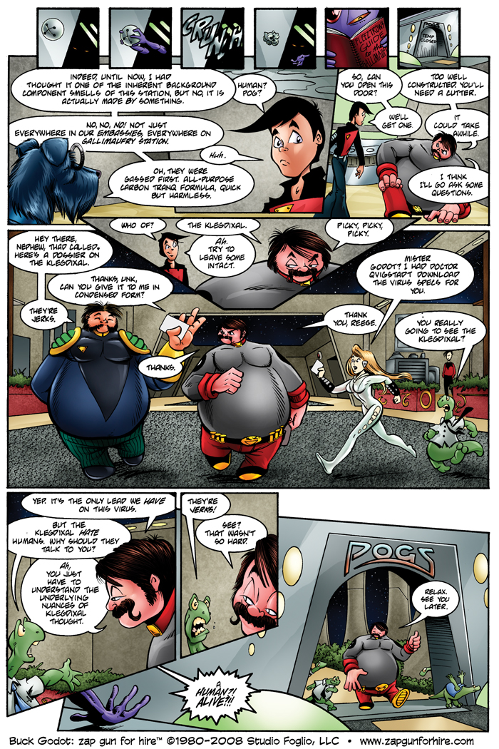 Read online Buck Godot - Zap Gun For Hire comic -  Issue #5 - 6