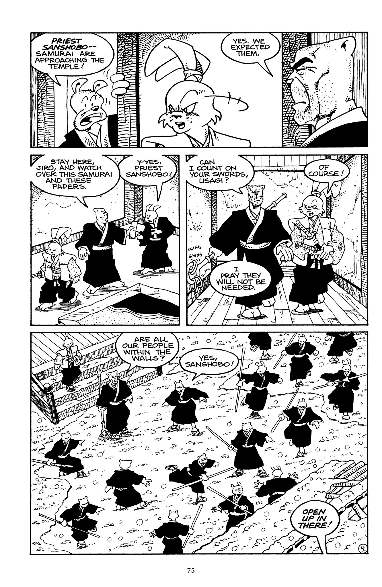 Read online The Usagi Yojimbo Saga comic -  Issue # TPB 2 - 75