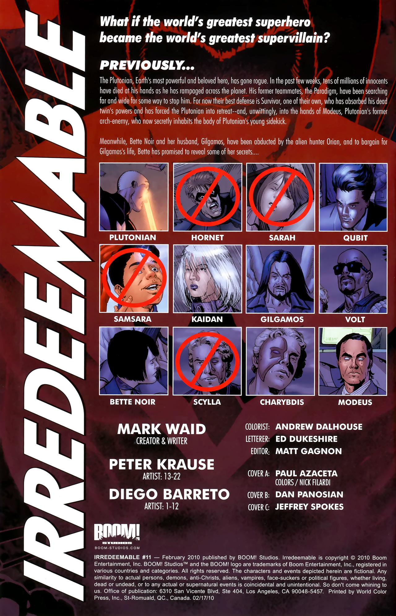 Read online Irredeemable comic -  Issue #11 - 3