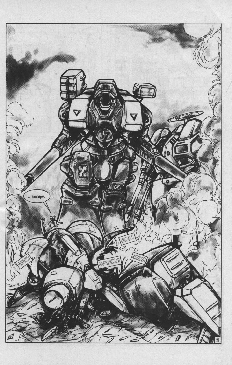 Read online Robotech II: The Sentinels - The Malcontent Uprisings comic -  Issue #12 - 23