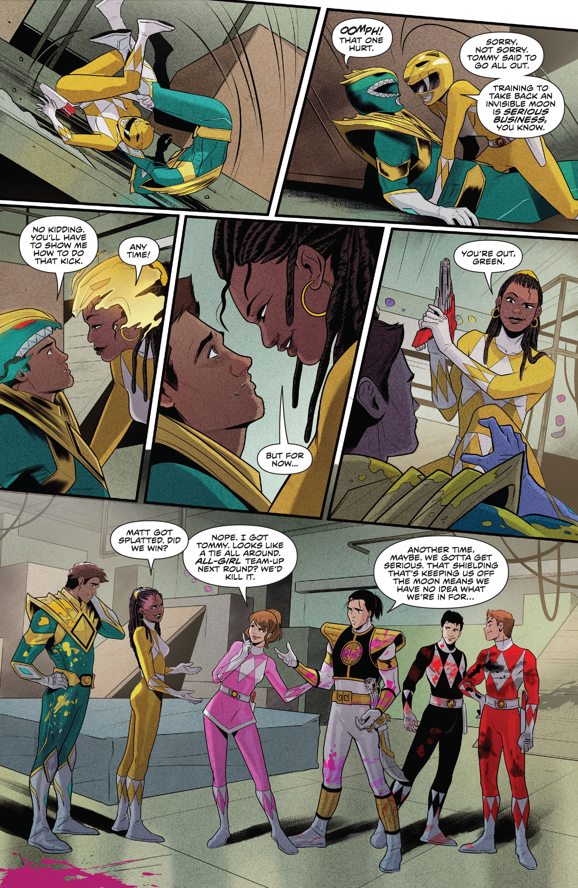 Read online Mighty Morphin Power Rangers comic -  Issue #101 - 7