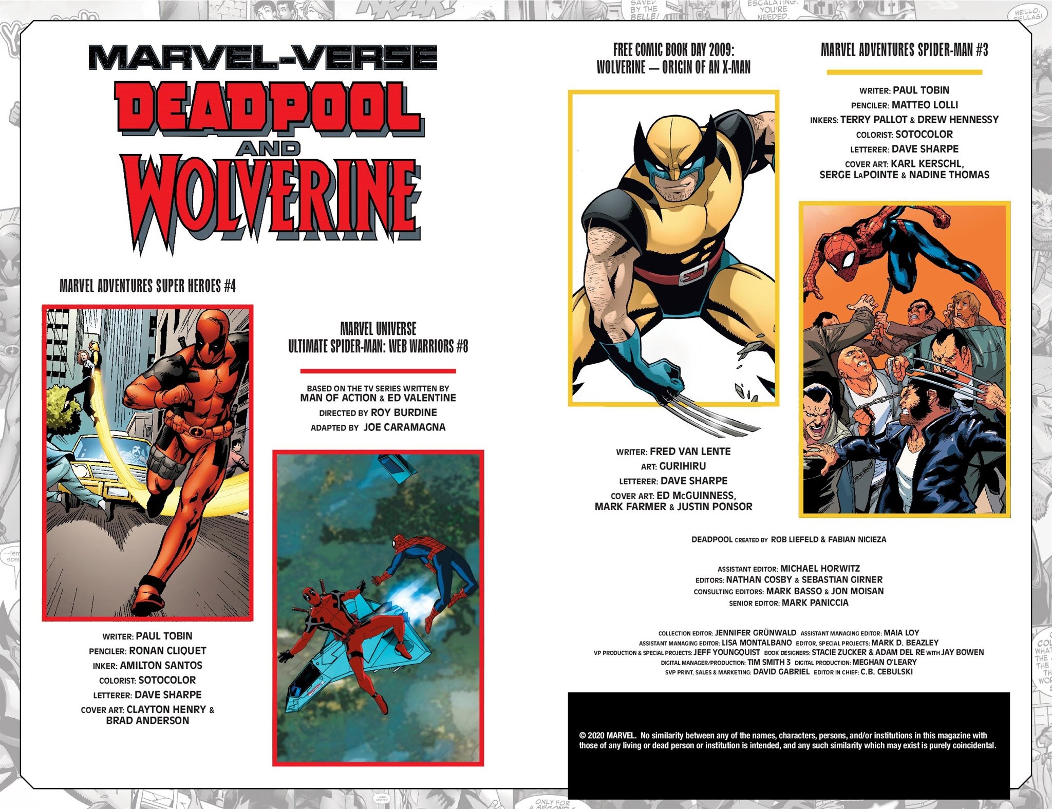 Read online Marvel-Verse (2020) comic -  Issue # Deadpool and Wolverine - 3