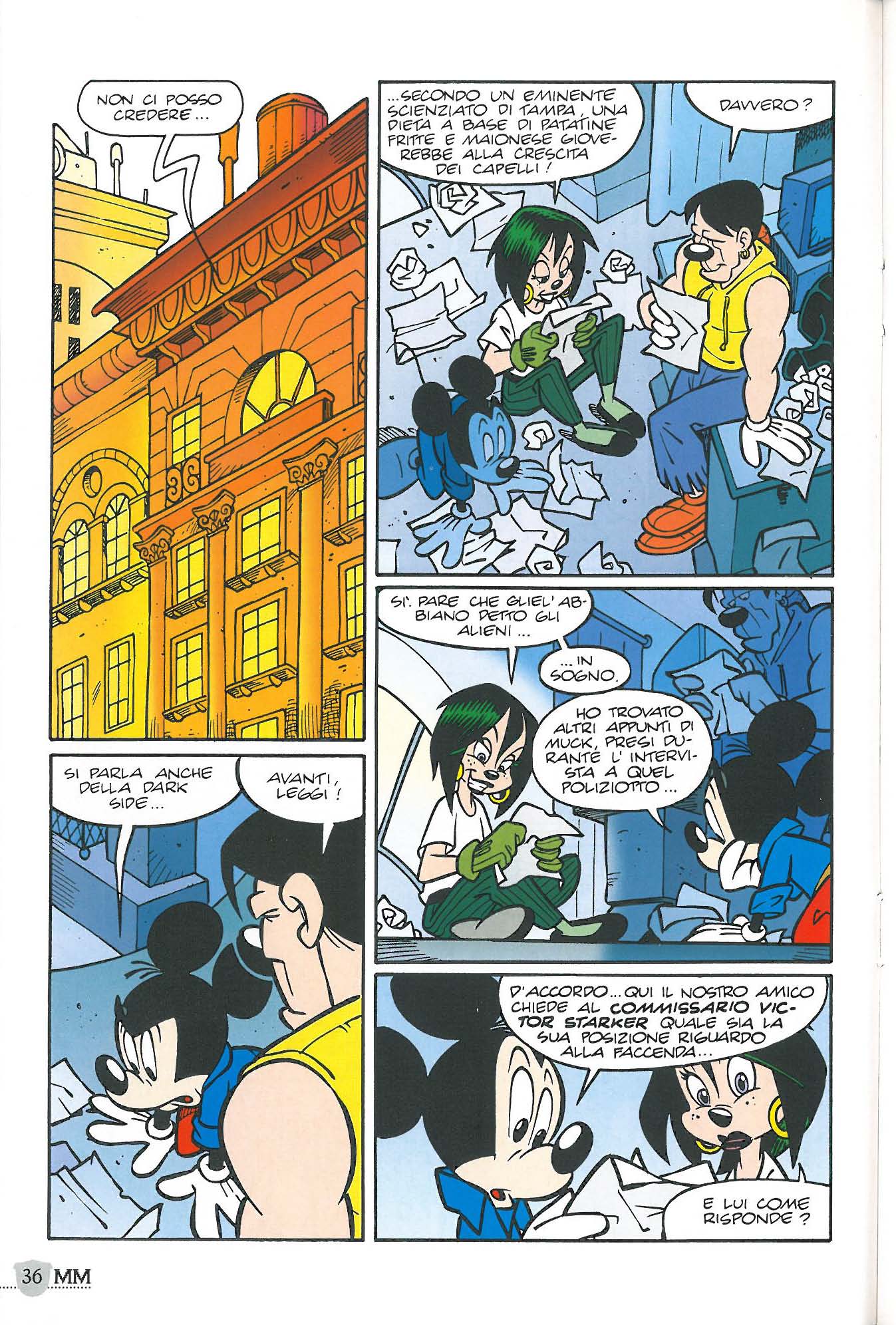 Read online Mickey Mouse Mystery Magazine comic -  Issue #10 - 34