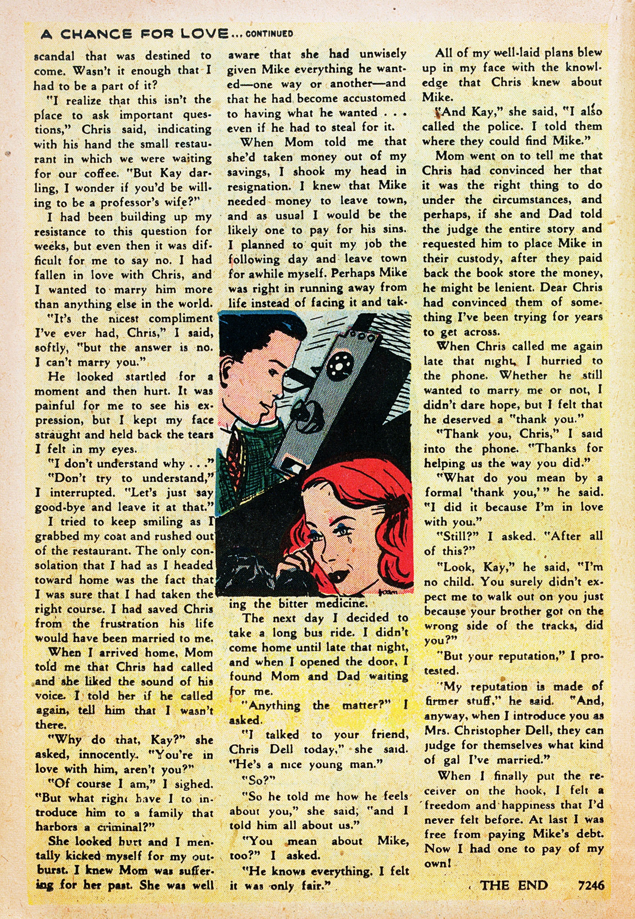 Read online Girl Comics (1949) comic -  Issue #4 - 36