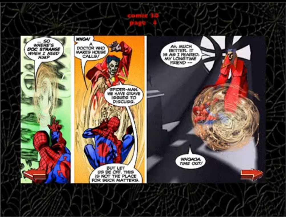 Read online Stan Lee Presents Spider-Man Cybercomic comic -  Issue #30 - 6