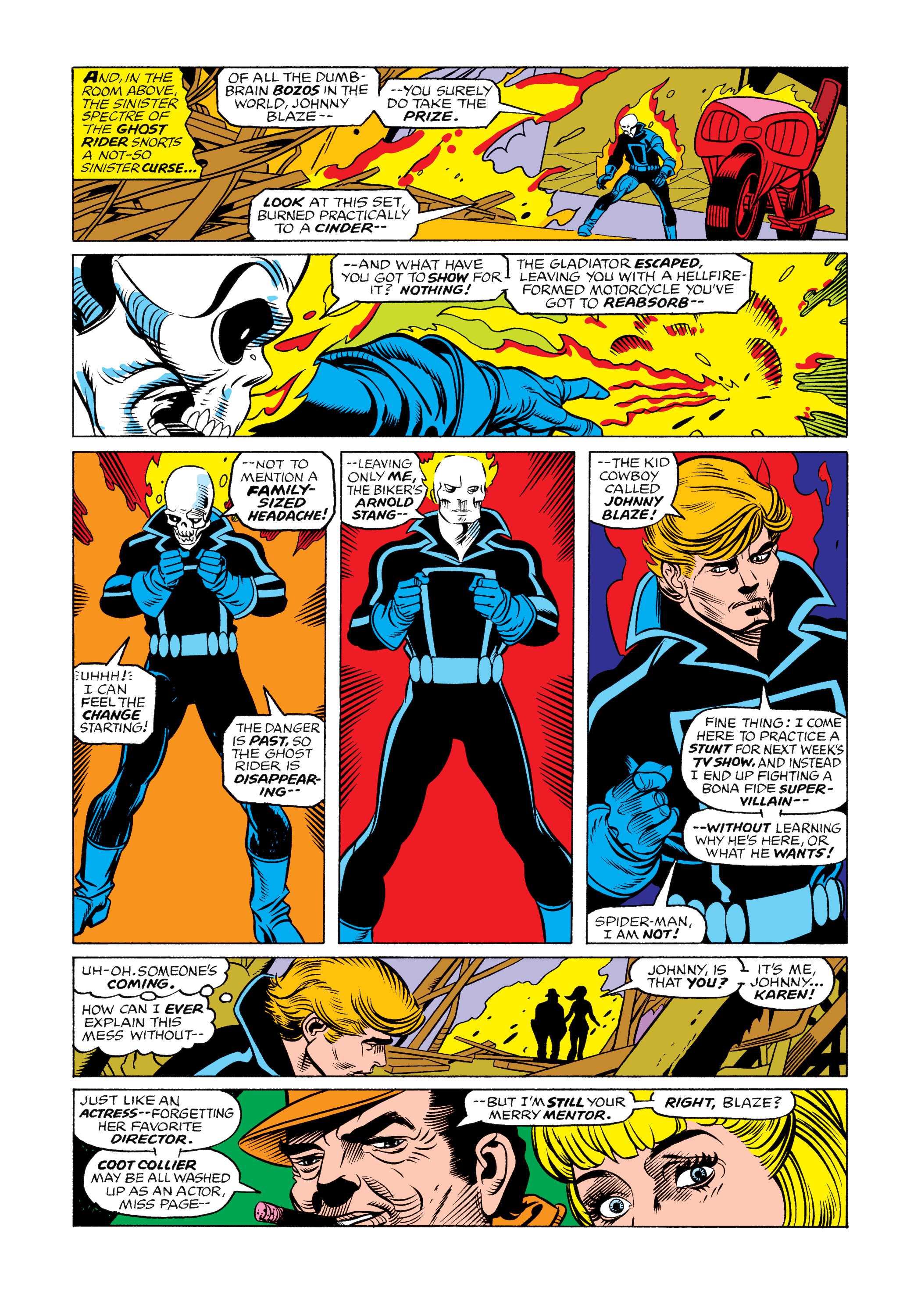 Read online Marvel Masterworks: Ghost Rider comic -  Issue # TPB 3 (Part 1) - 13