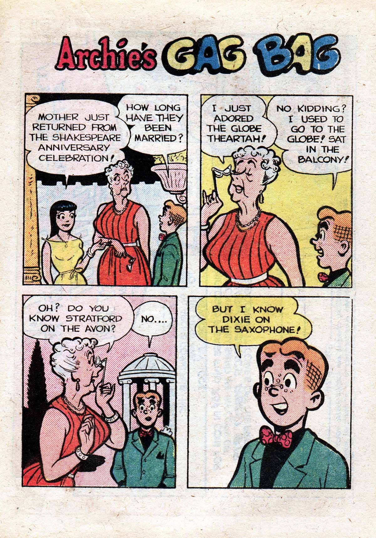 Read online Archie Digest Magazine comic -  Issue #32 - 144