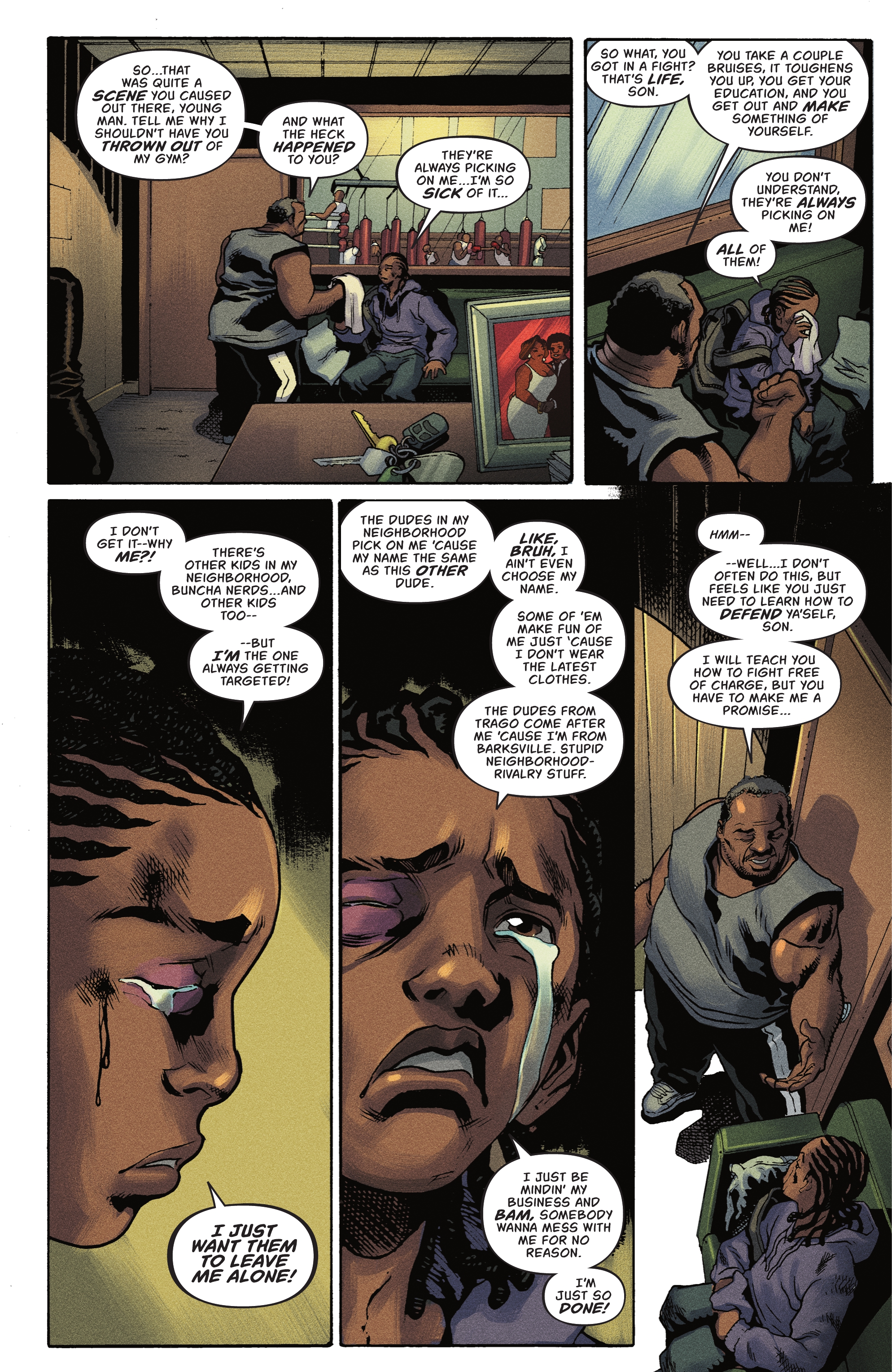 Read online Represent! comic -  Issue #6 - 8