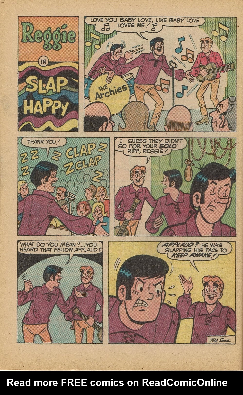 Read online Reggie's Wise Guy Jokes comic -  Issue #24 - 36