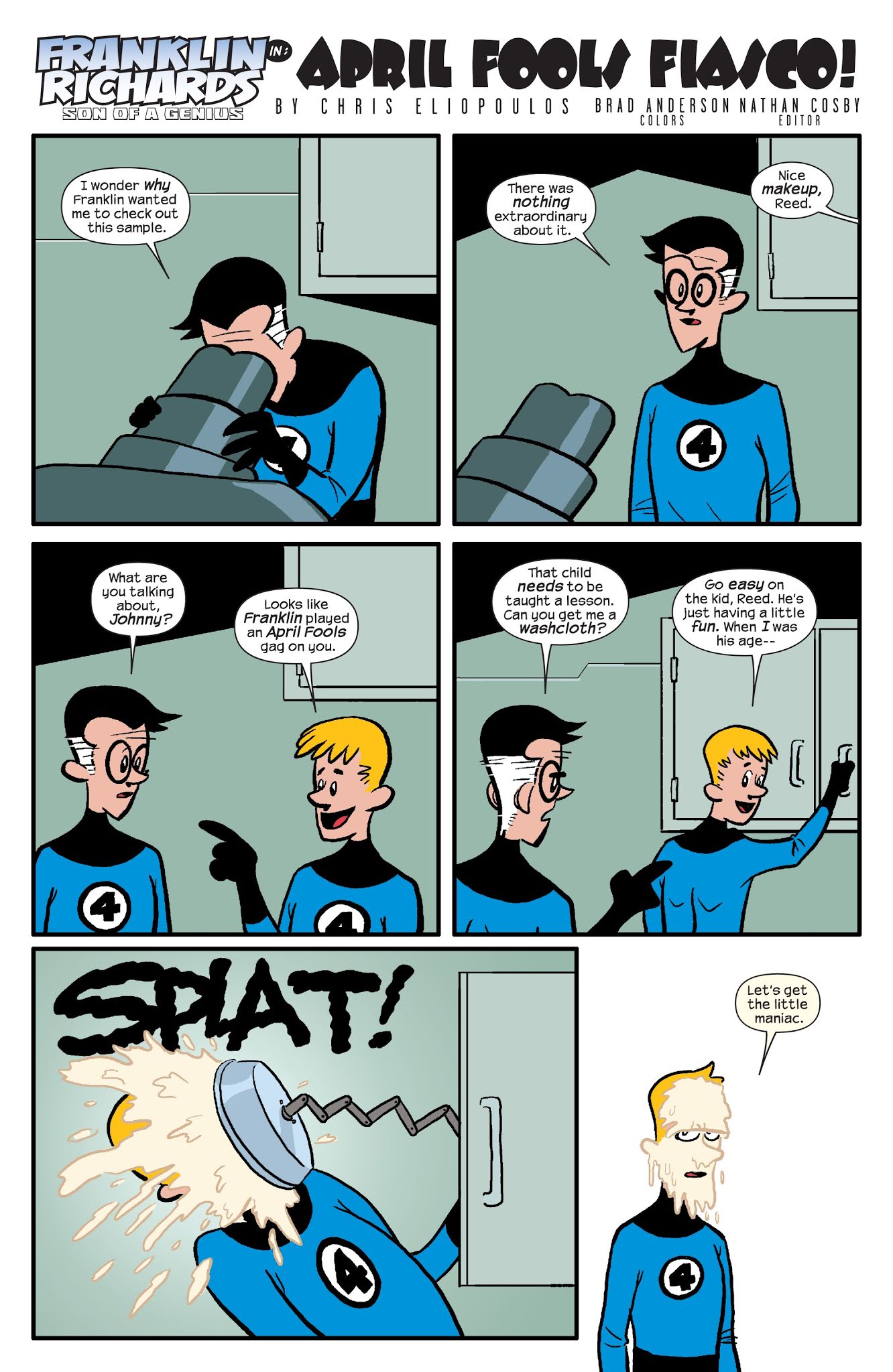 Read online Franklin Richards: A Fantastic Year comic -  Issue # TPB - 38