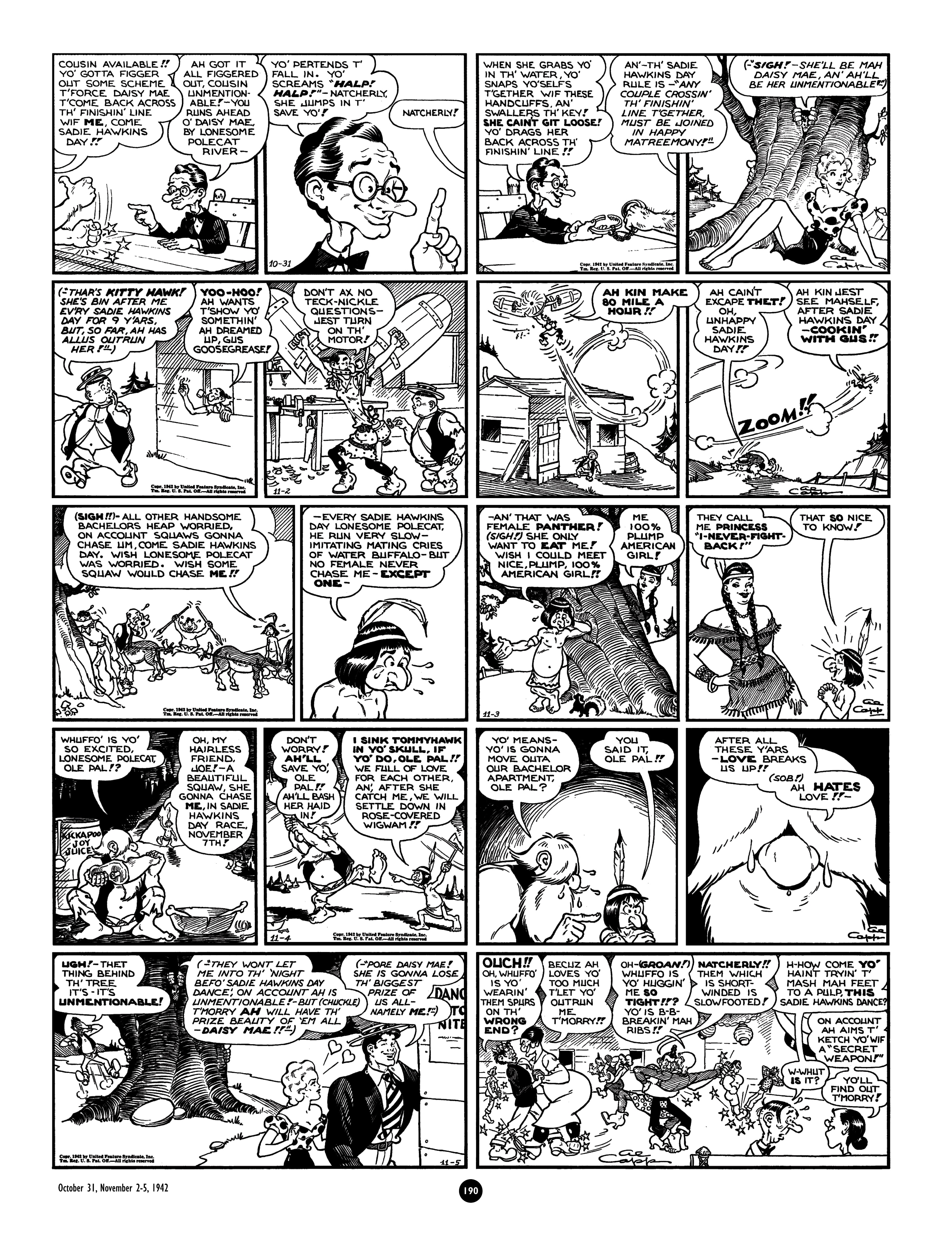 Read online Al Capp's Li'l Abner Complete Daily & Color Sunday Comics comic -  Issue # TPB 4 (Part 2) - 92