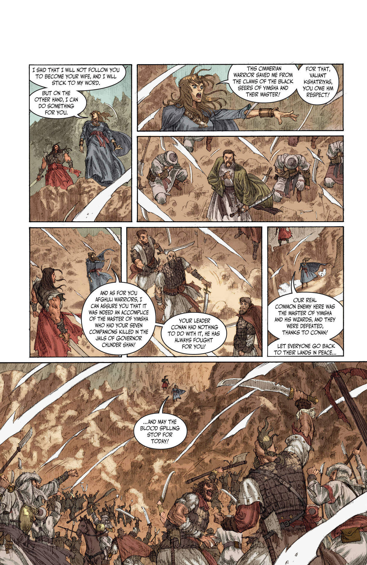 Read online The Cimmerian comic -  Issue # TPB 2 (Part 1) - 66