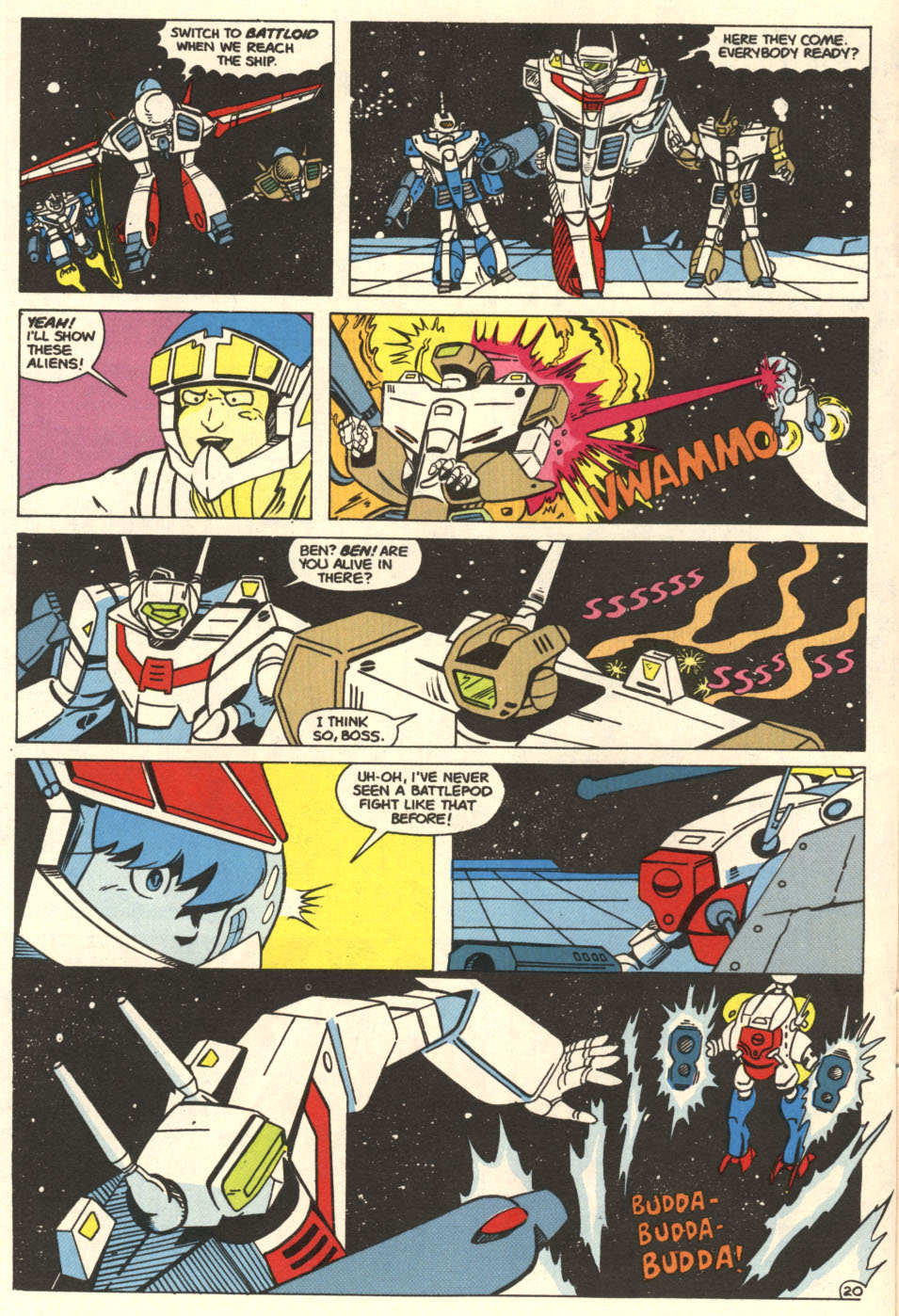 Read online Robotech The Macross Saga comic -  Issue #8 - 20