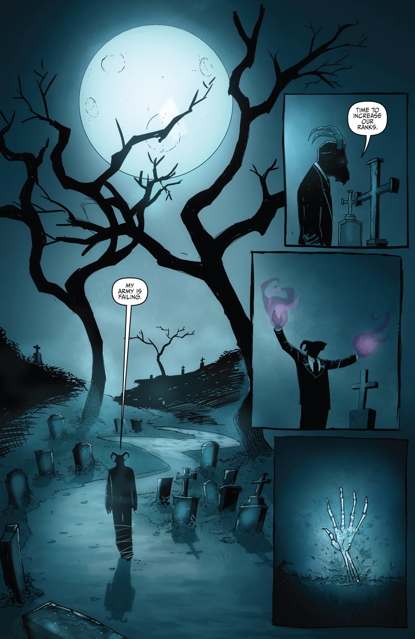 Read online October Faction: Supernatural Dreams comic -  Issue #3 - 16