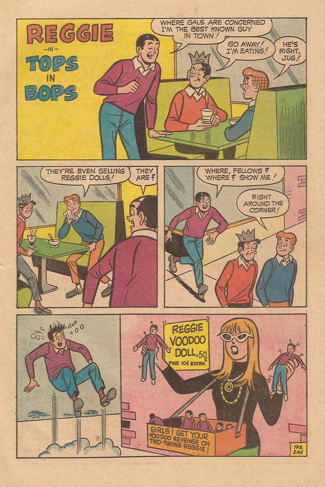 Read online Reggie's Wise Guy Jokes comic -  Issue #4 - 11