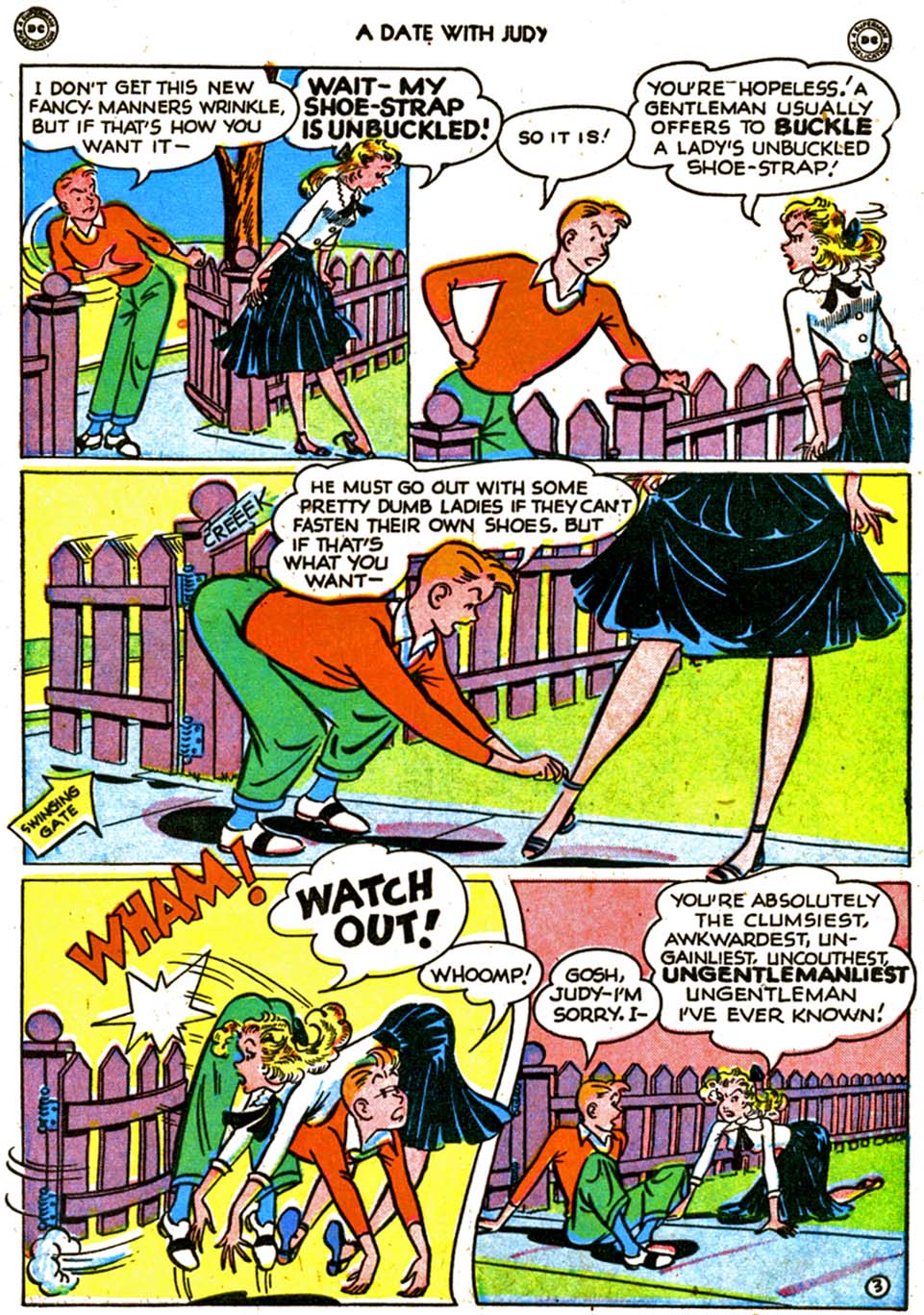 Read online A Date with Judy comic -  Issue #5 - 5