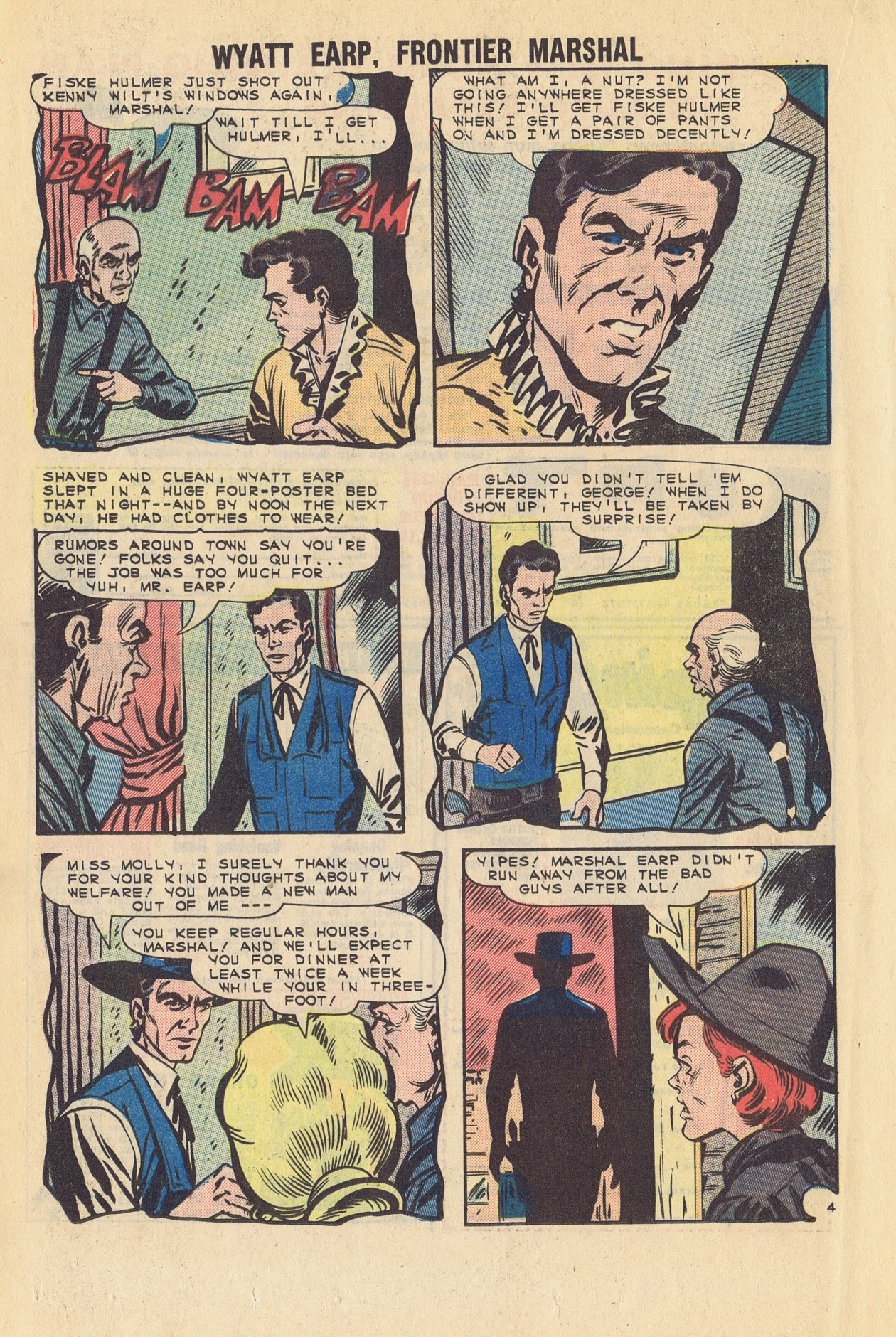 Read online Wyatt Earp Frontier Marshal comic -  Issue #55 - 16