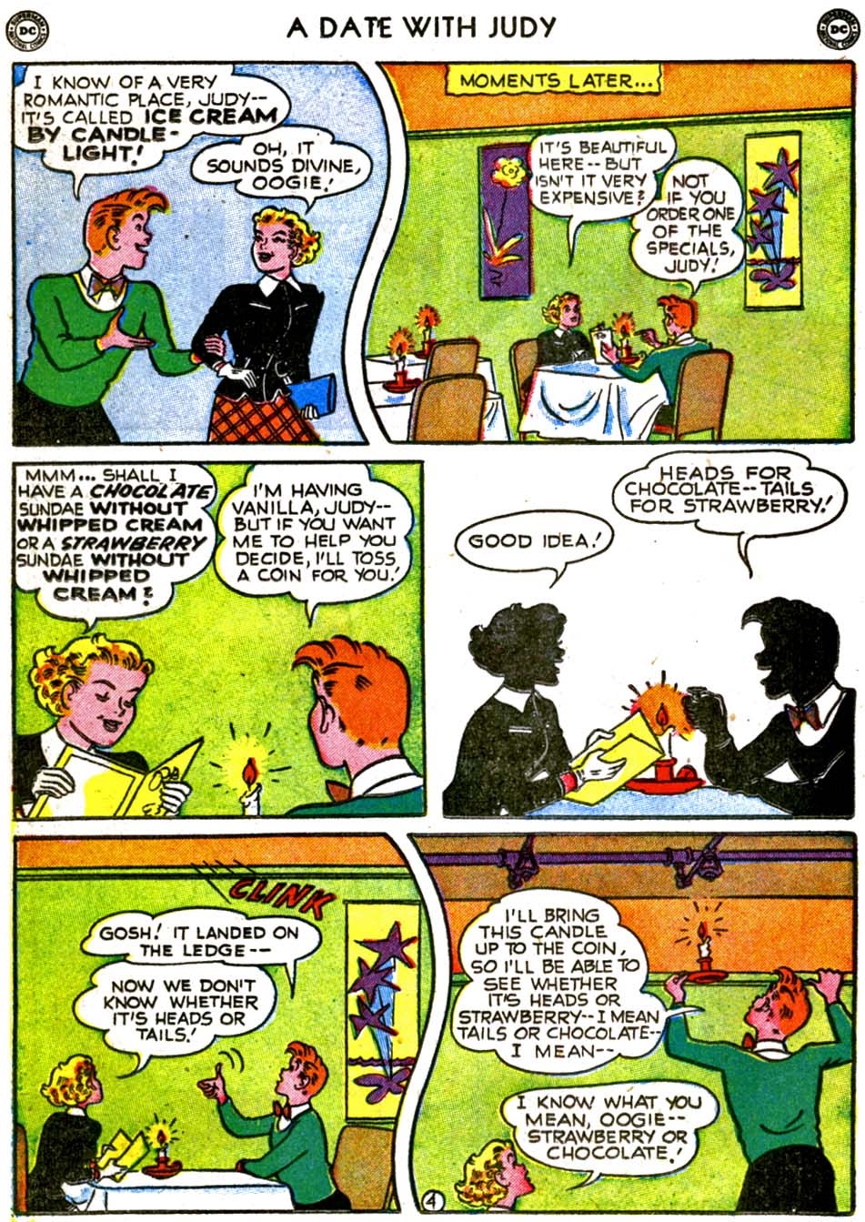 Read online A Date with Judy comic -  Issue #21 - 36