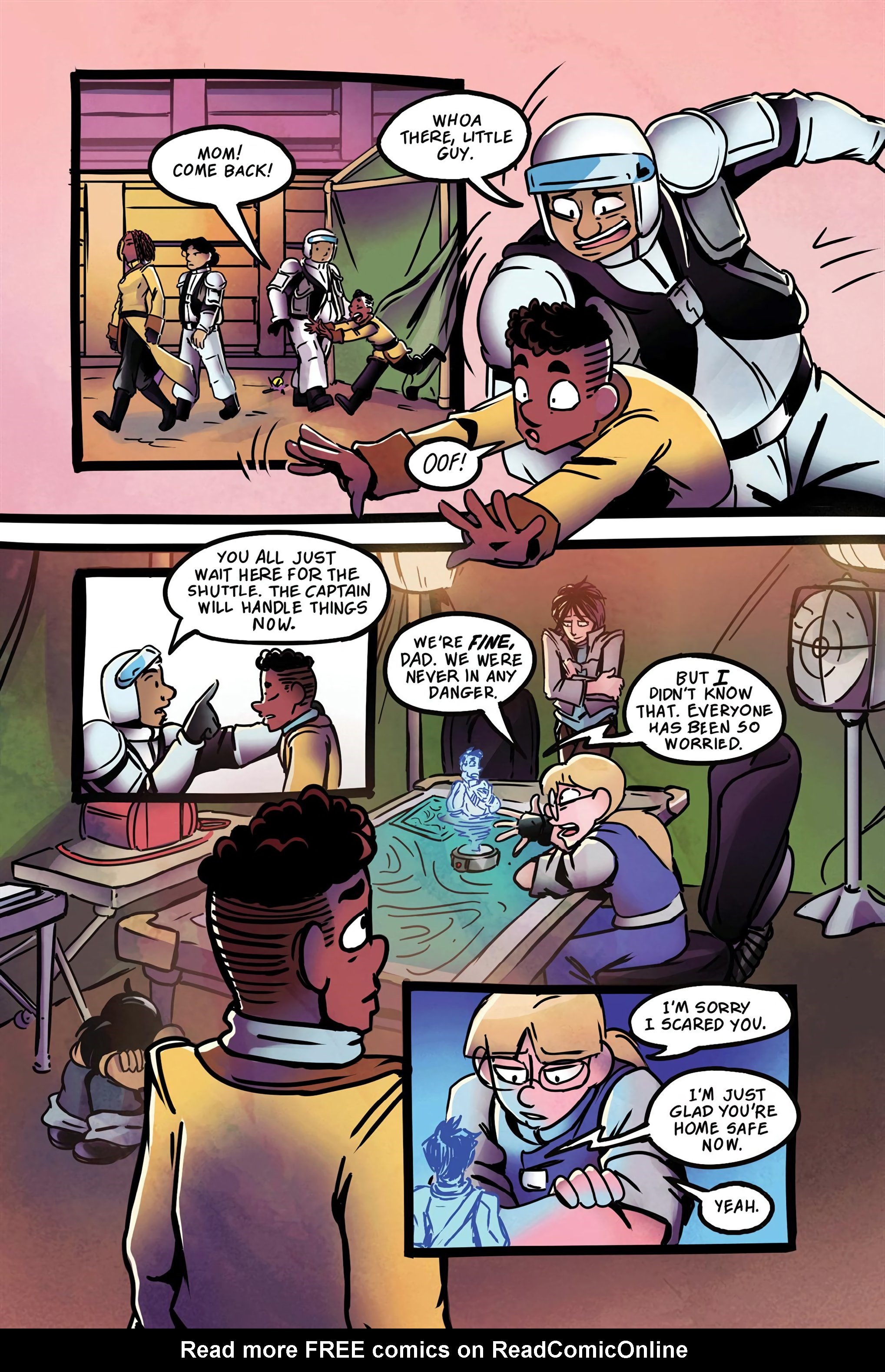 Read online Cosmic Cadets: Contact! comic -  Issue # TPB (Part 2) - 29