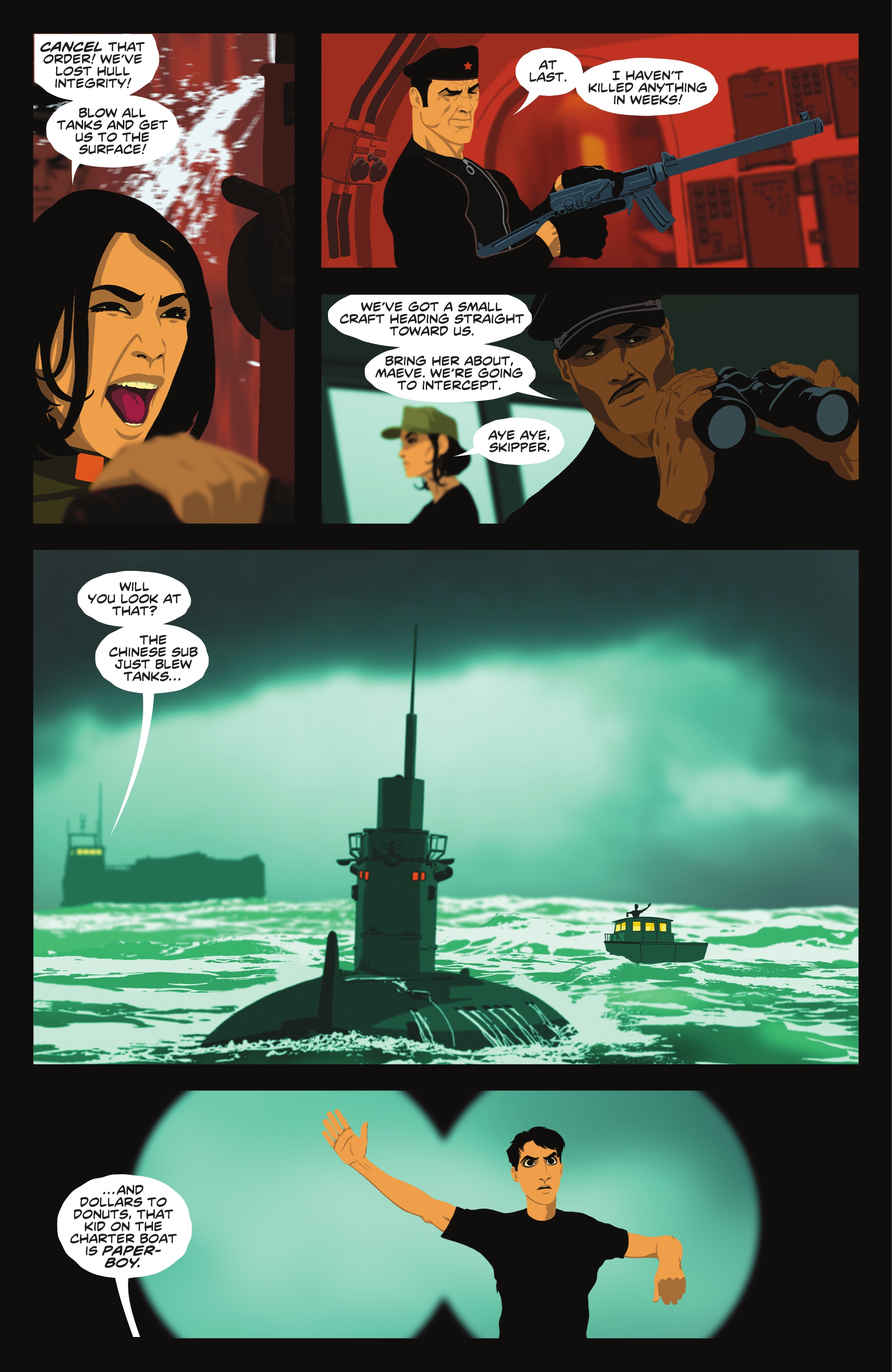 Read online Spy Hunter & Paper Boy comic -  Issue #3 - 11