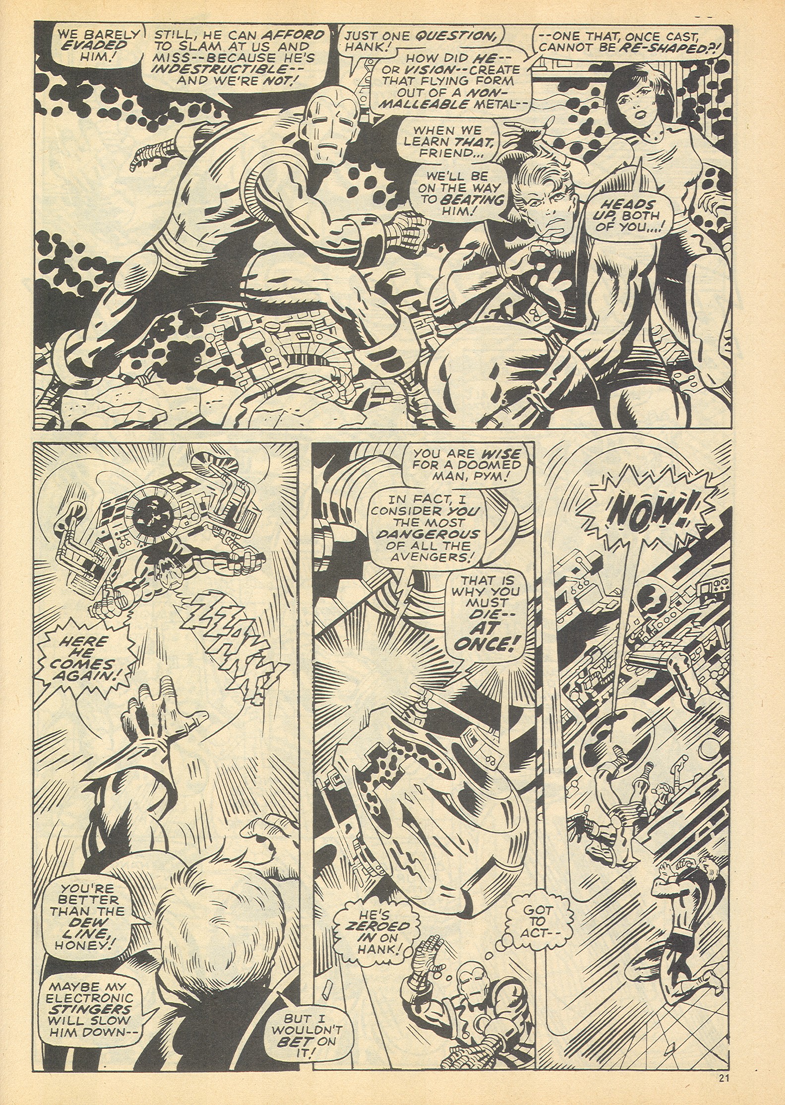 Read online The Avengers (1973) comic -  Issue #100 - 21