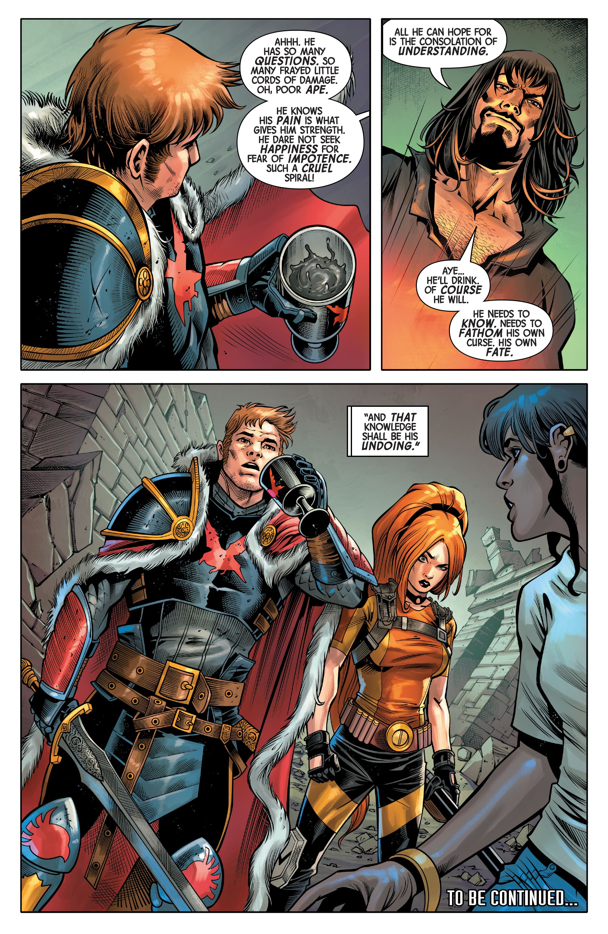 Read online Black Knight: Curse Of The Ebony Blade comic -  Issue #3 - 22