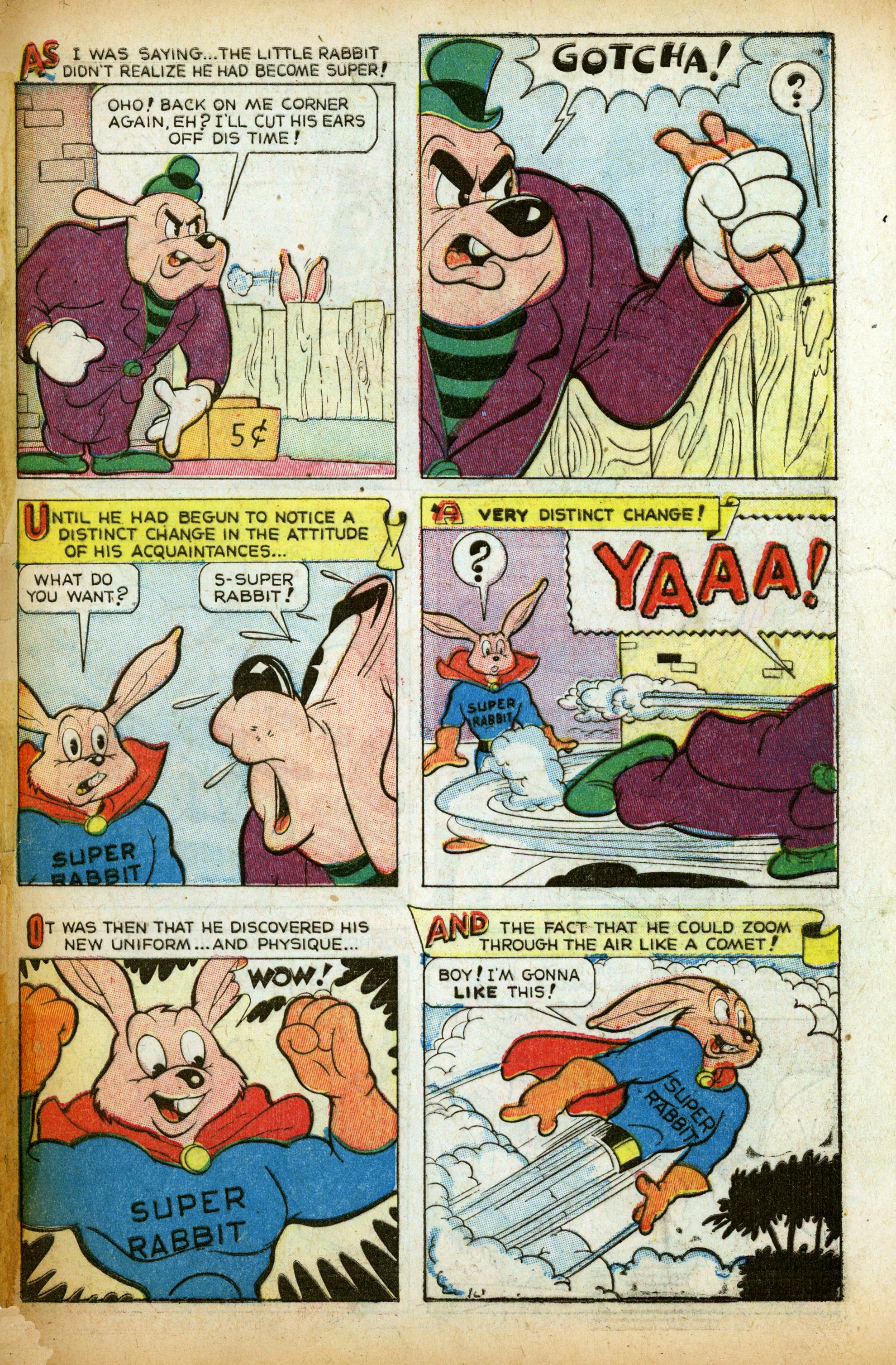 Read online Super Rabbit comic -  Issue #6 - 47