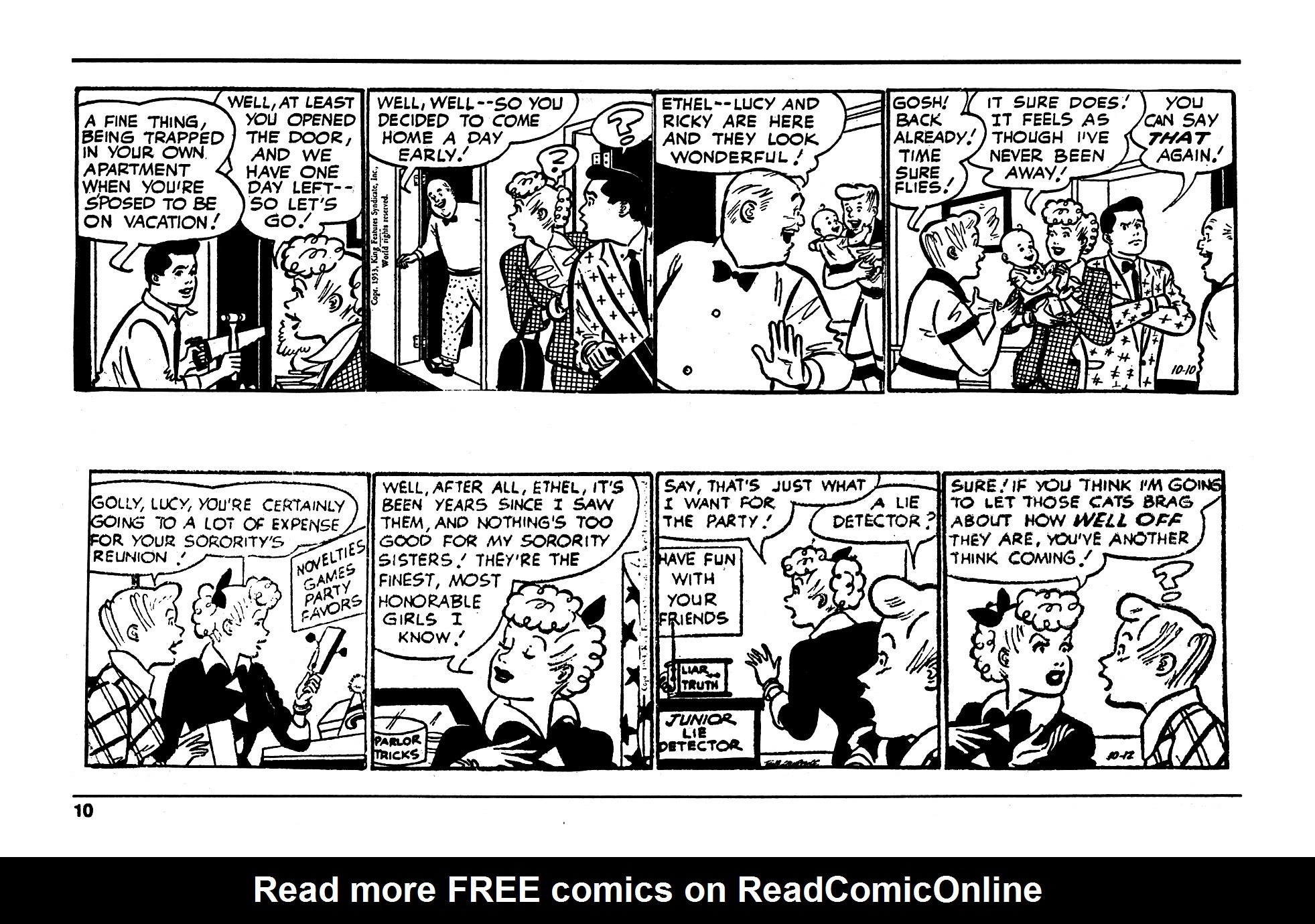 Read online I Love Lucy comic -  Issue #5 - 12