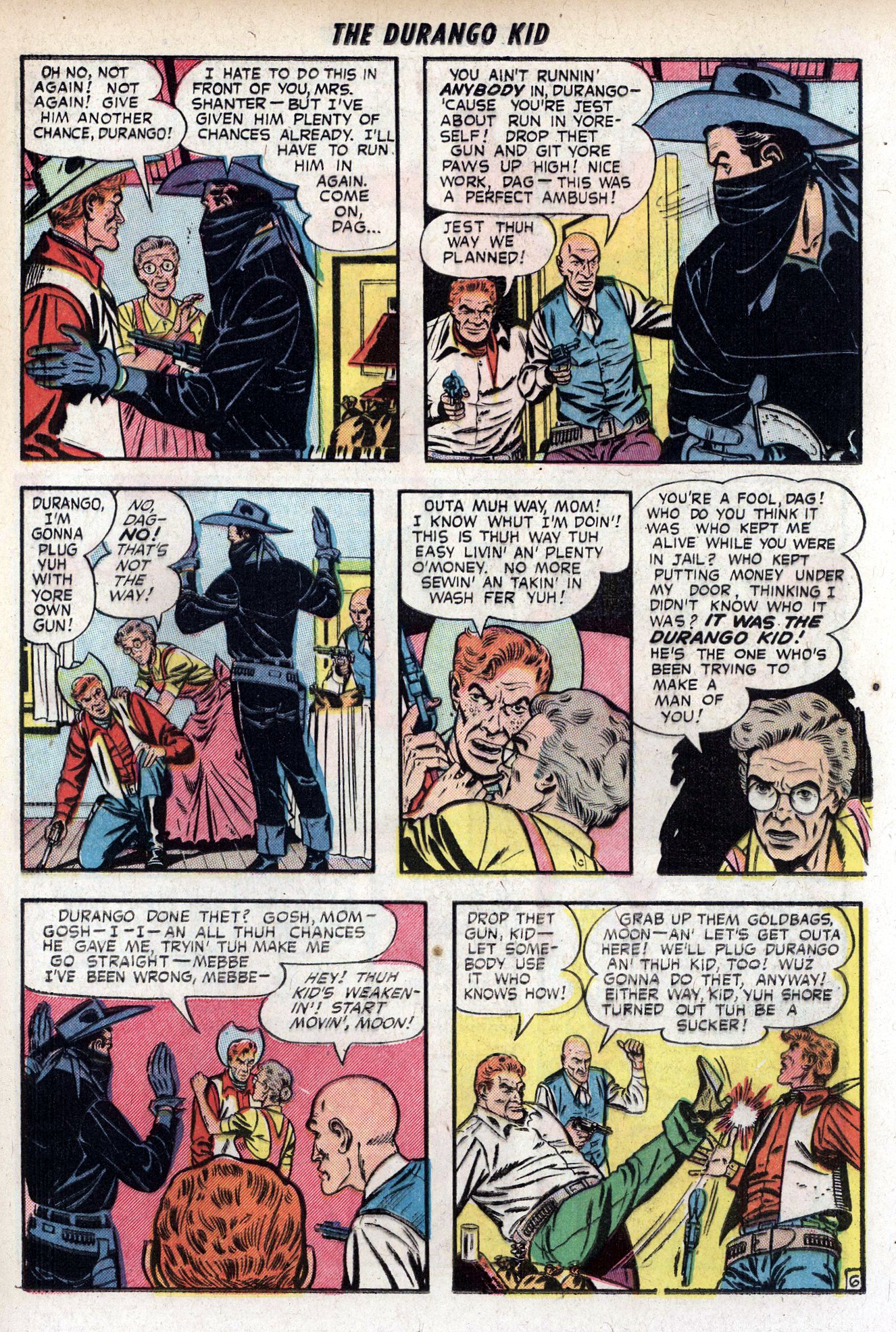 Read online Charles Starrett as The Durango Kid comic -  Issue #15 - 15