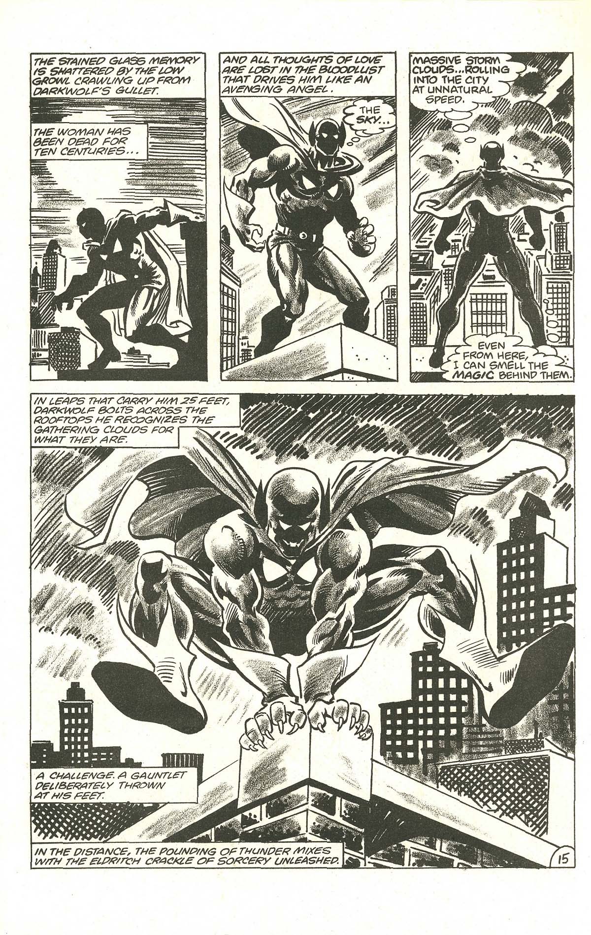 Read online Dark Wolf comic -  Issue #1 - 17
