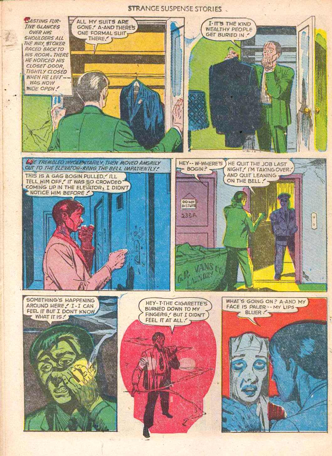 Read online Strange Suspense Stories (1952) comic -  Issue #2 - 18