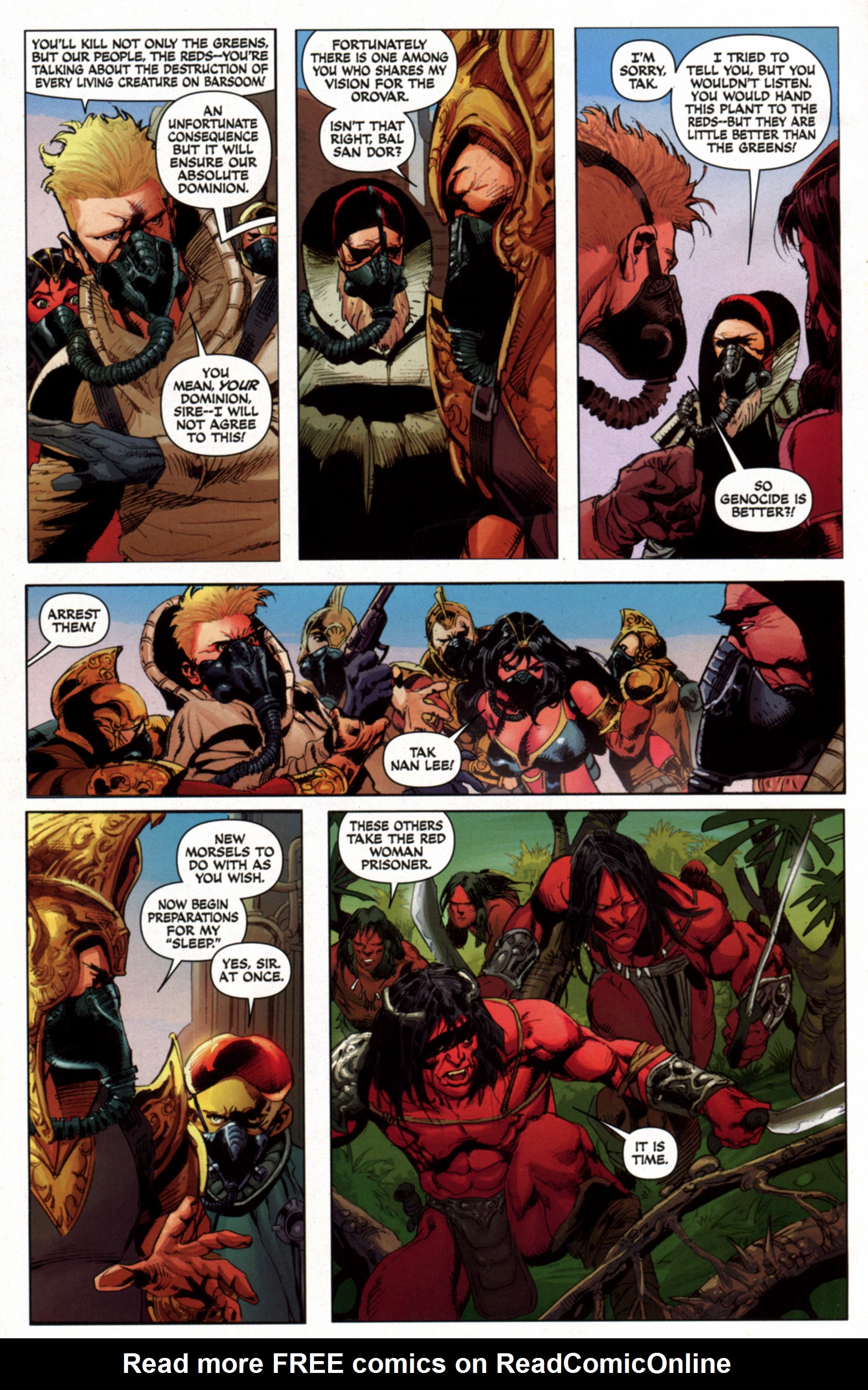 Read online Warlord of Mars: Fall of Barsoom comic -  Issue #5 - 14