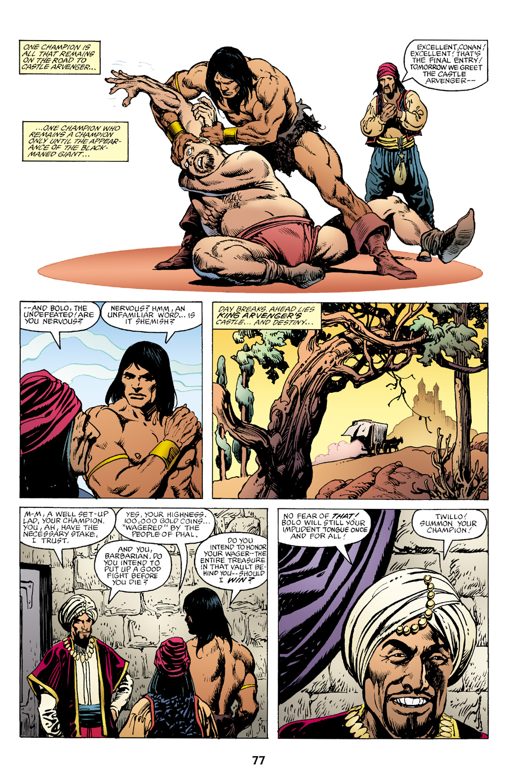Read online The Chronicles of Conan comic -  Issue # TPB 18 (Part 1) - 78