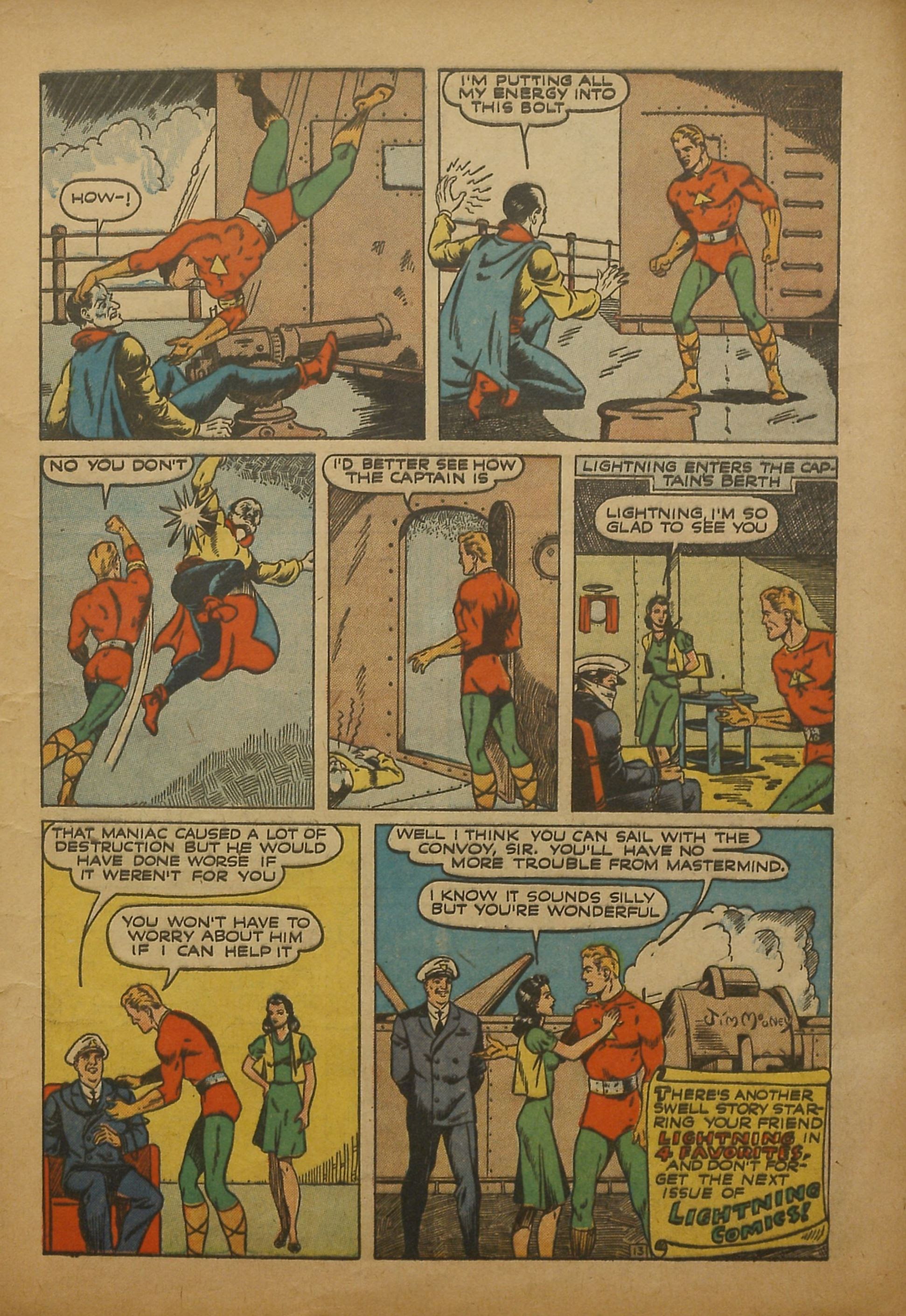 Read online Lightning Comics comic -  Issue #10 - 14
