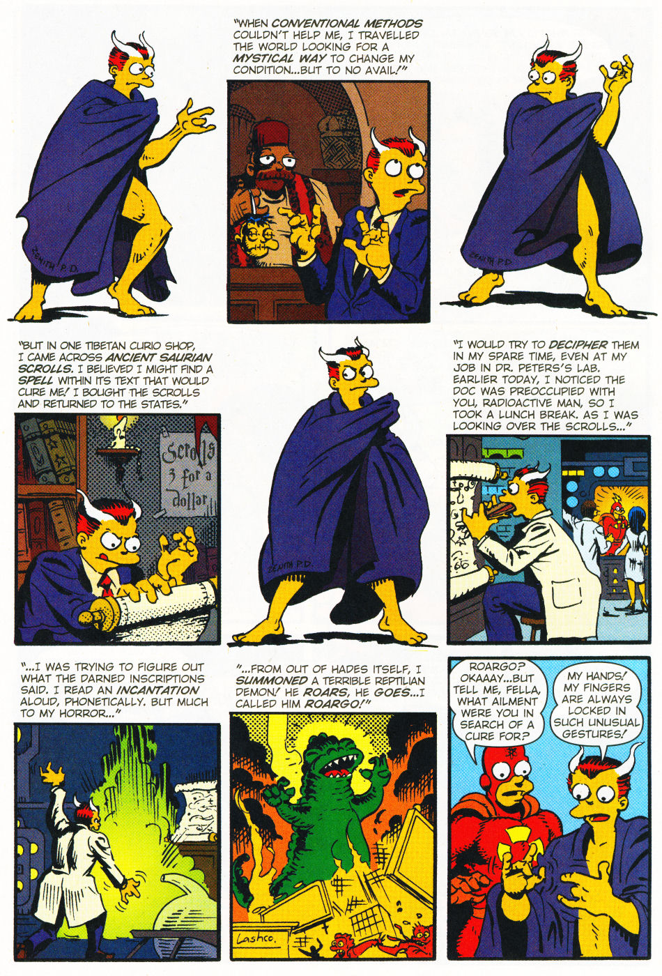 Read online Bongo Comics Presents Simpsons Super Spectacular comic -  Issue #1 - 41