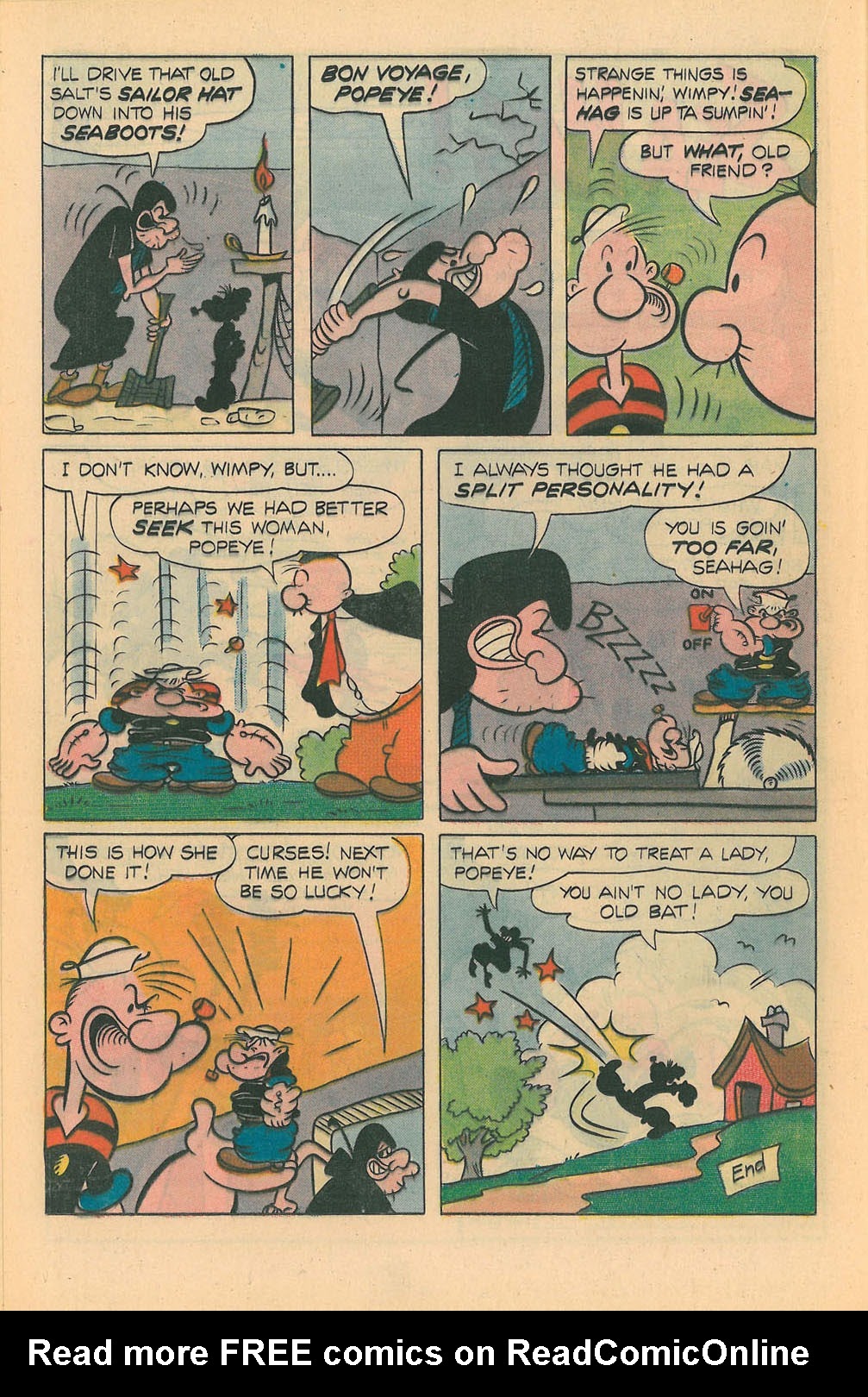 Read online Popeye (1948) comic -  Issue #106 - 16