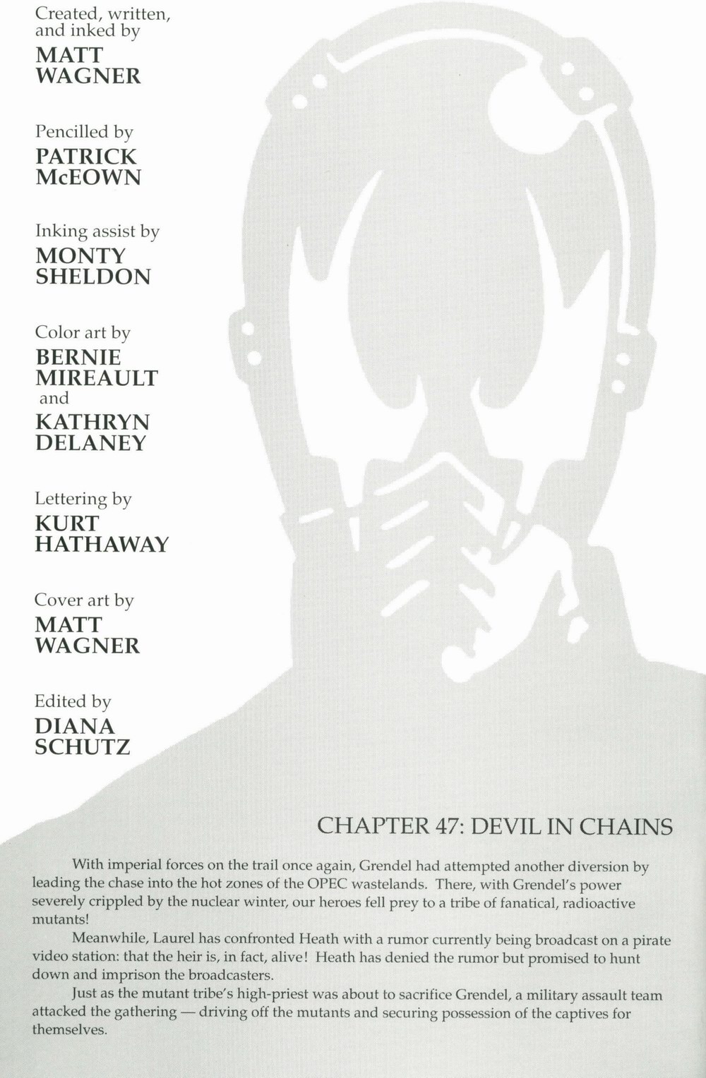Read online Grendel: War Child comic -  Issue #7 - 2