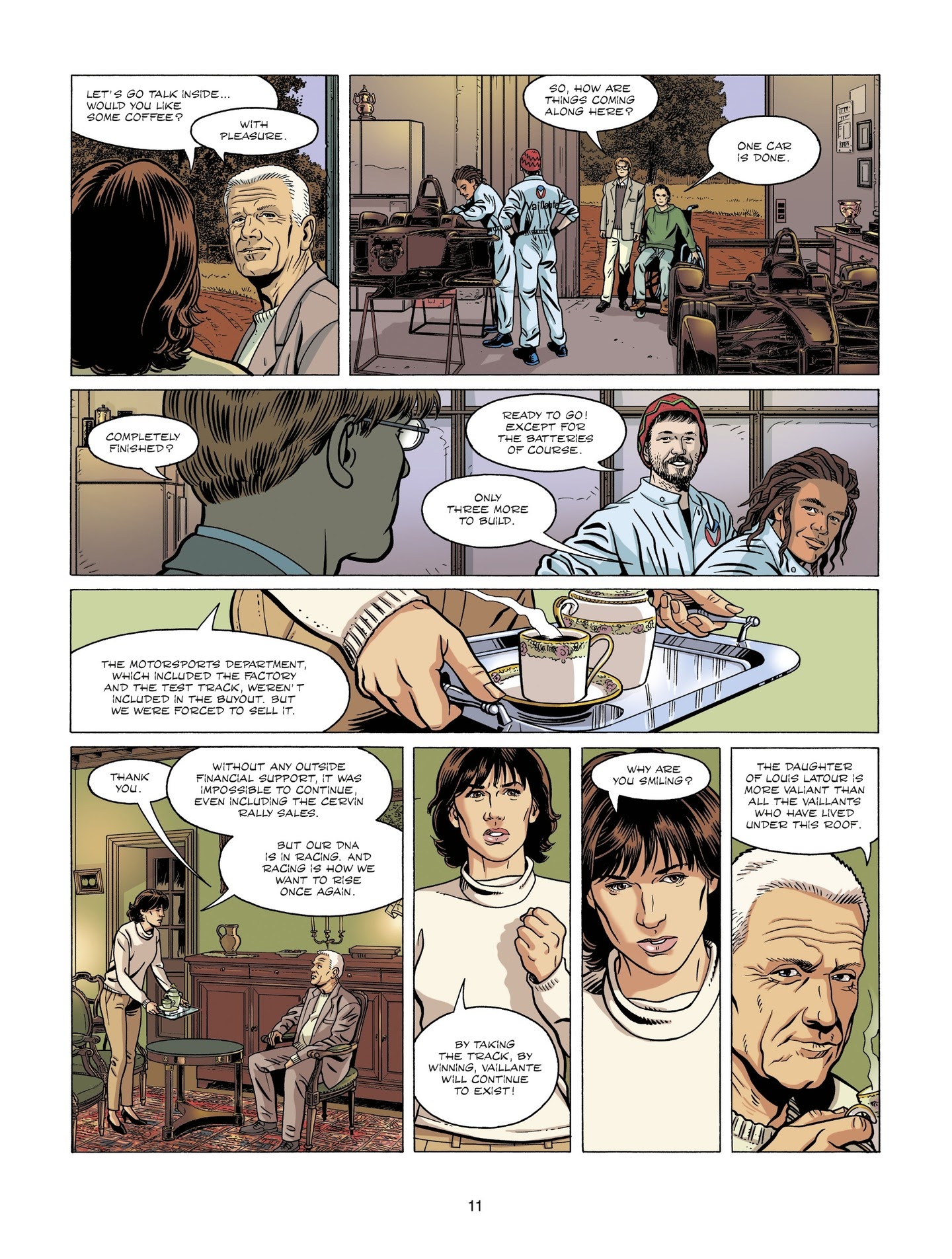 Read online Michel Vaillant comic -  Issue #5 - 11