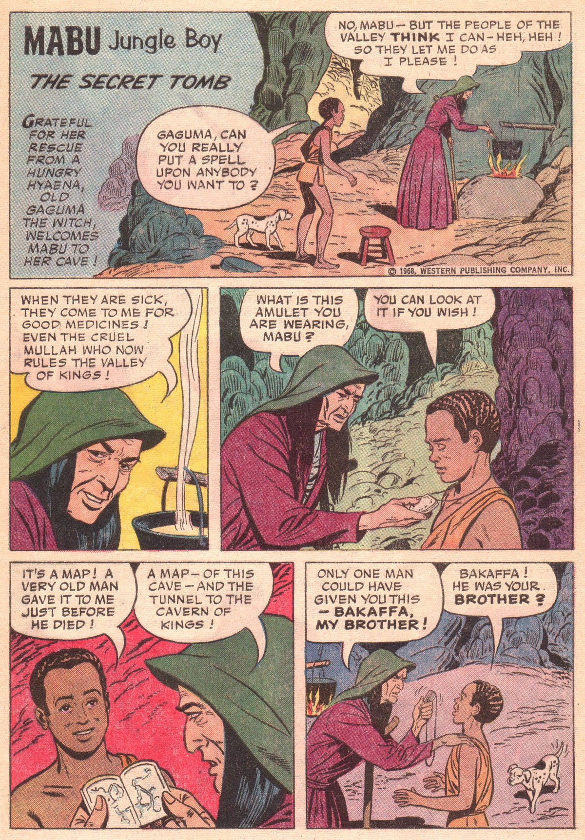 Read online Korak, Son of Tarzan (1964) comic -  Issue #26 - 25