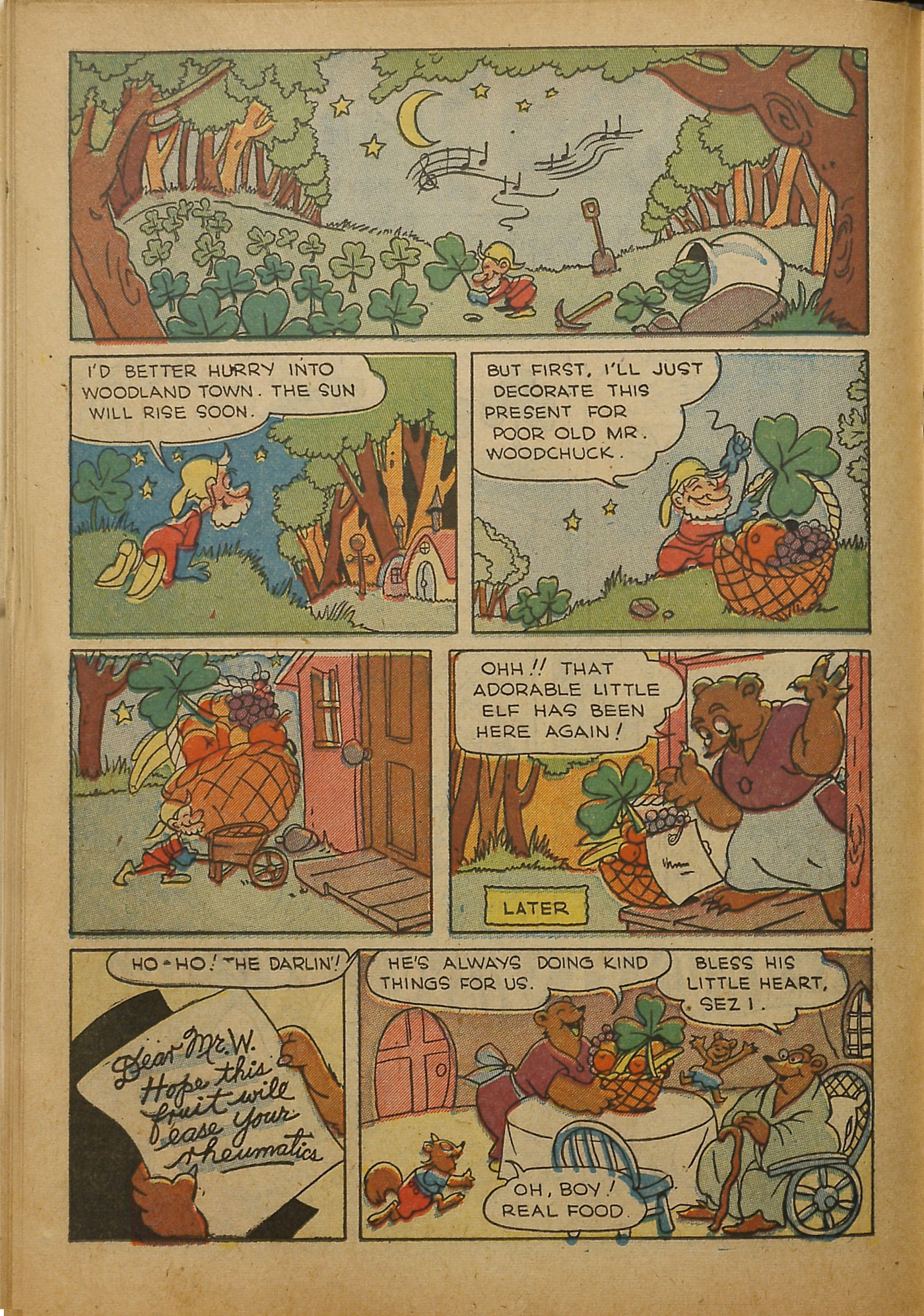 Read online Paul Terry's Mighty Mouse Comics comic -  Issue #40 - 50