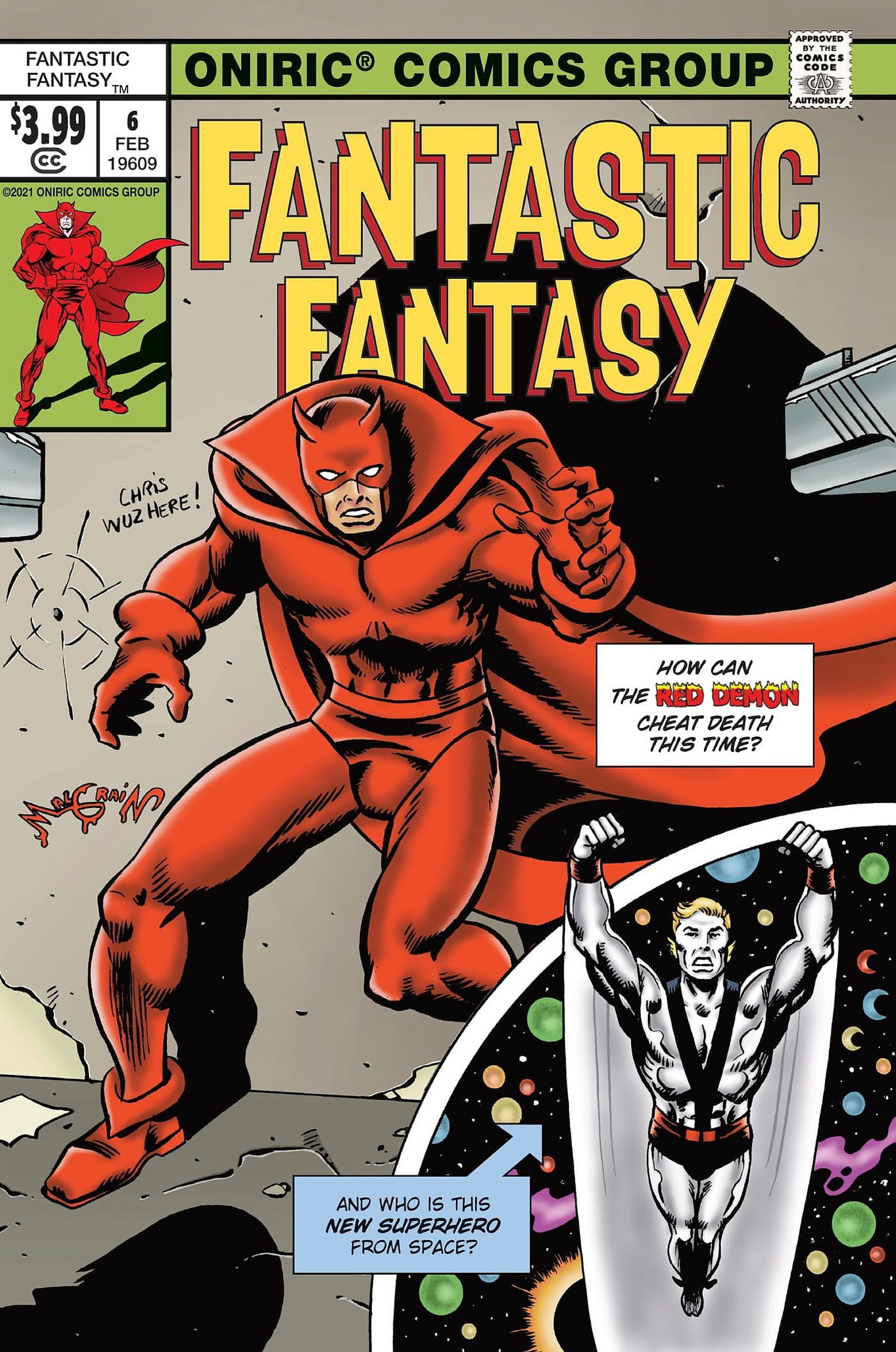 Read online Fantastic Fantasy comic -  Issue #6 - 1