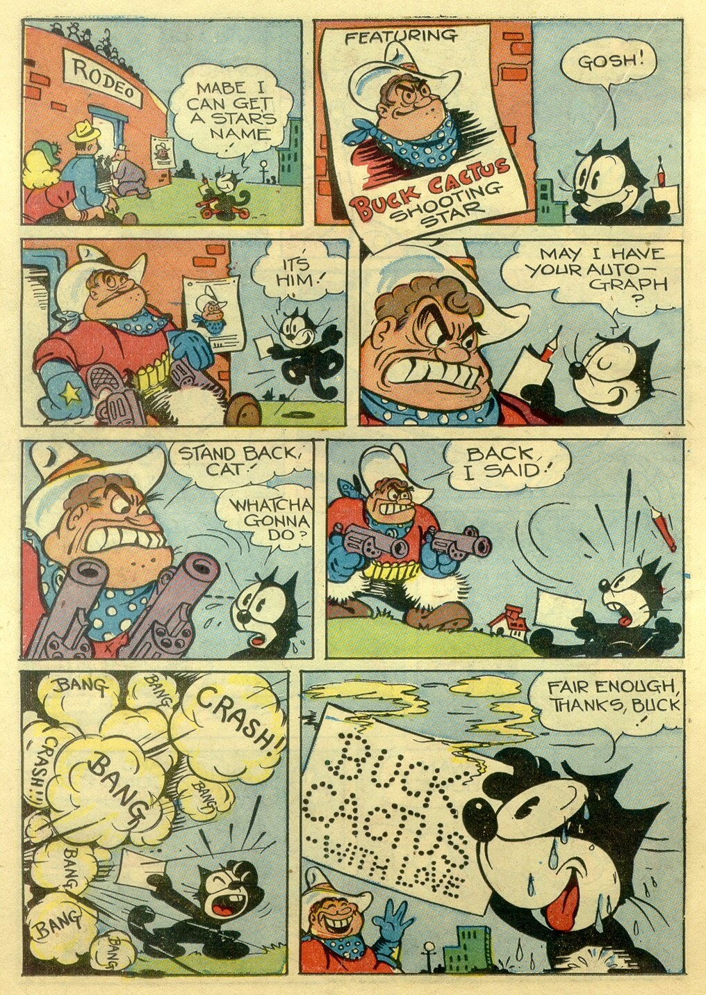 Read online Felix the Cat (1948) comic -  Issue #1 - 36