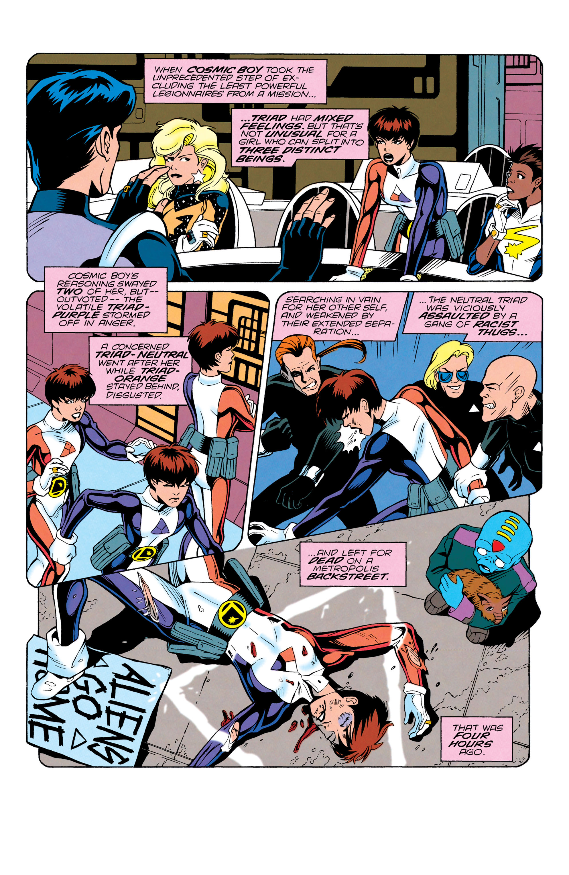 Read online Legionnaires comic -  Issue #24 - 2