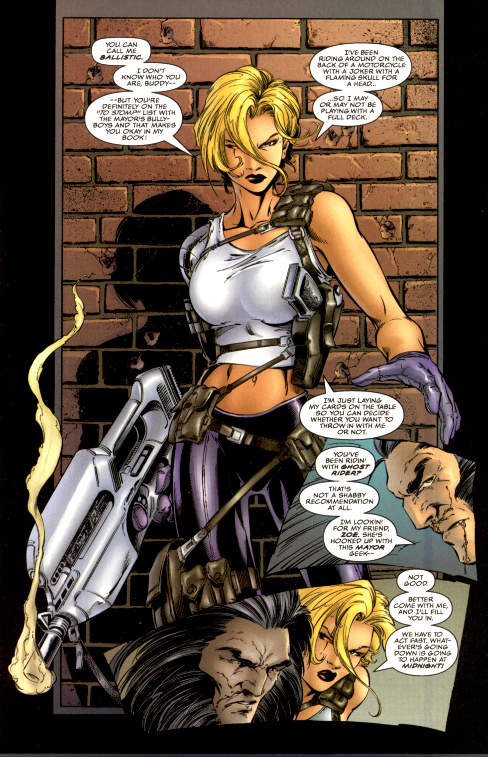 Read online Ballistic/Wolverine comic -  Issue # Full - 12
