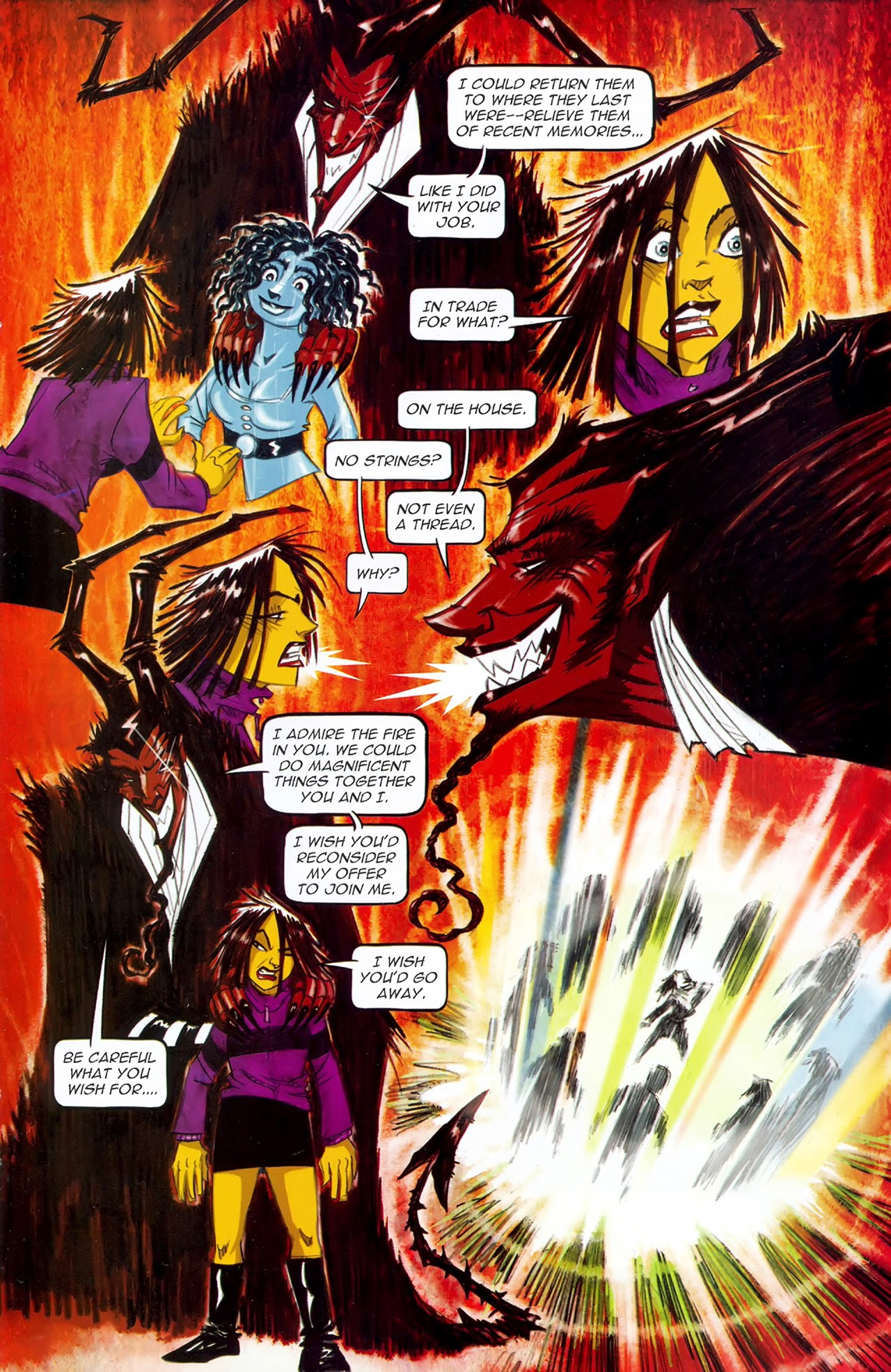 Read online Soul Kiss comic -  Issue #5 - 22