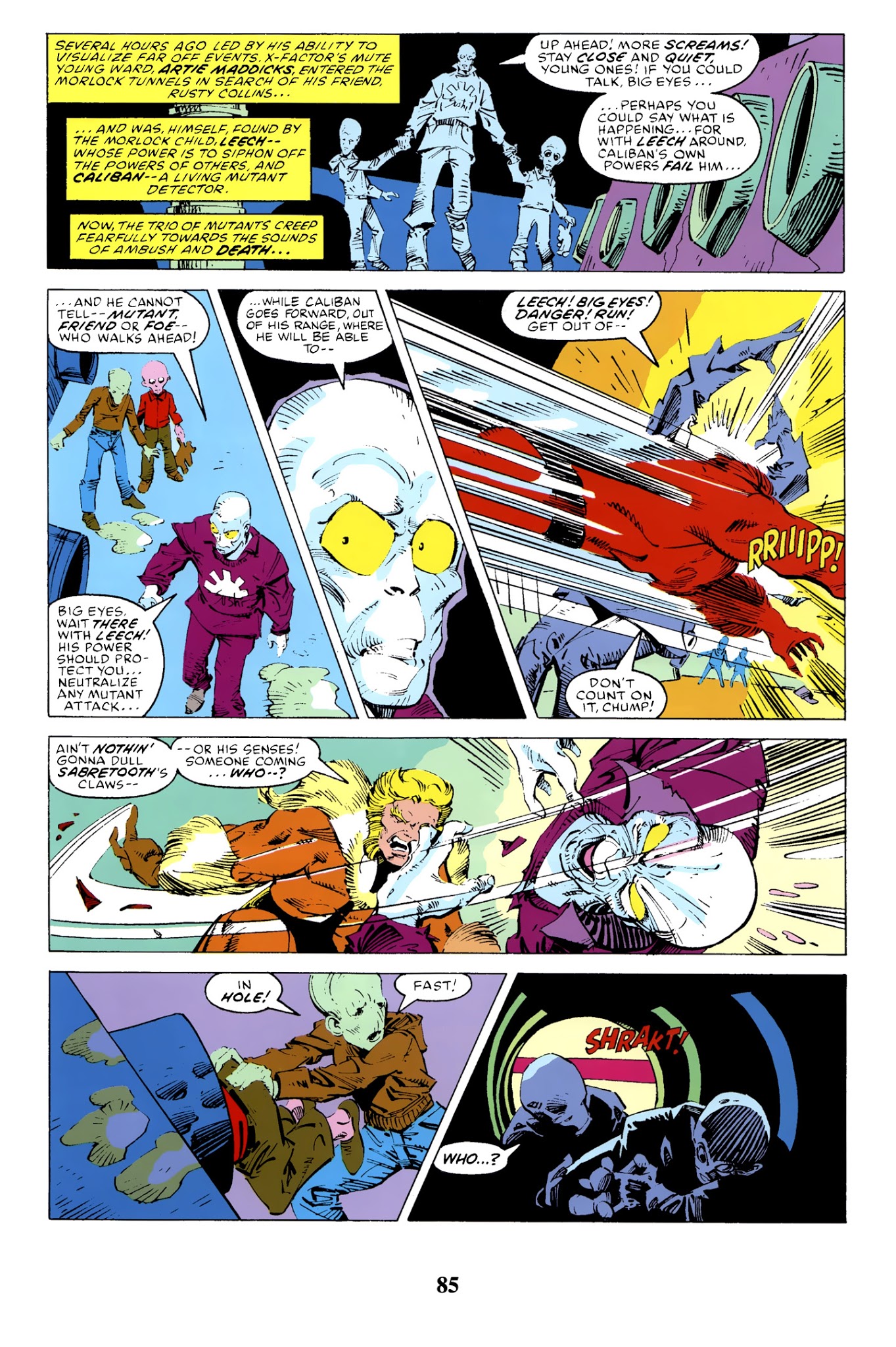 Read online X-Men: Mutant Massacre comic -  Issue # TPB - 84