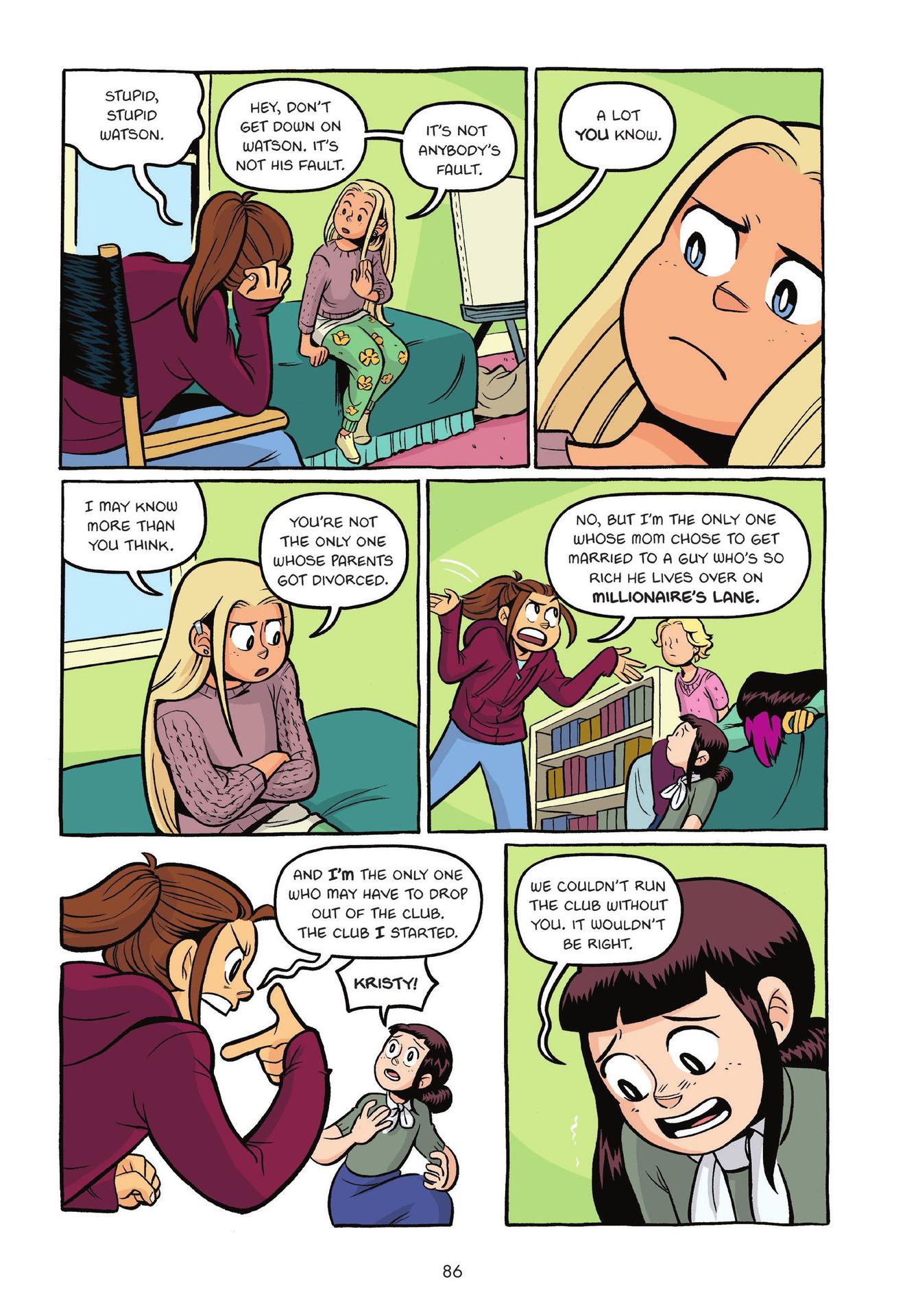 Read online The Baby-Sitters Club comic -  Issue # TPB 5 (Part 1) - 94