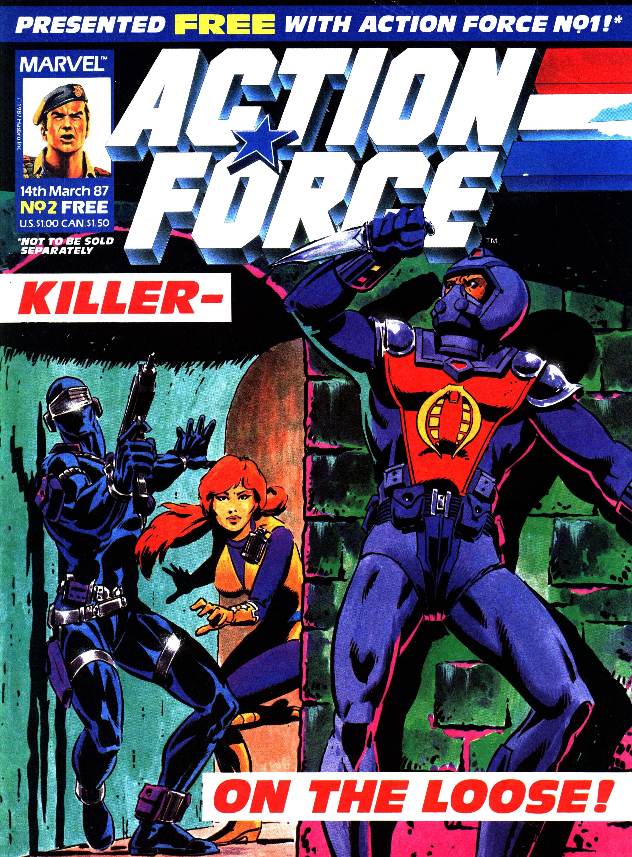 Read online Action Force comic -  Issue #2 - 1