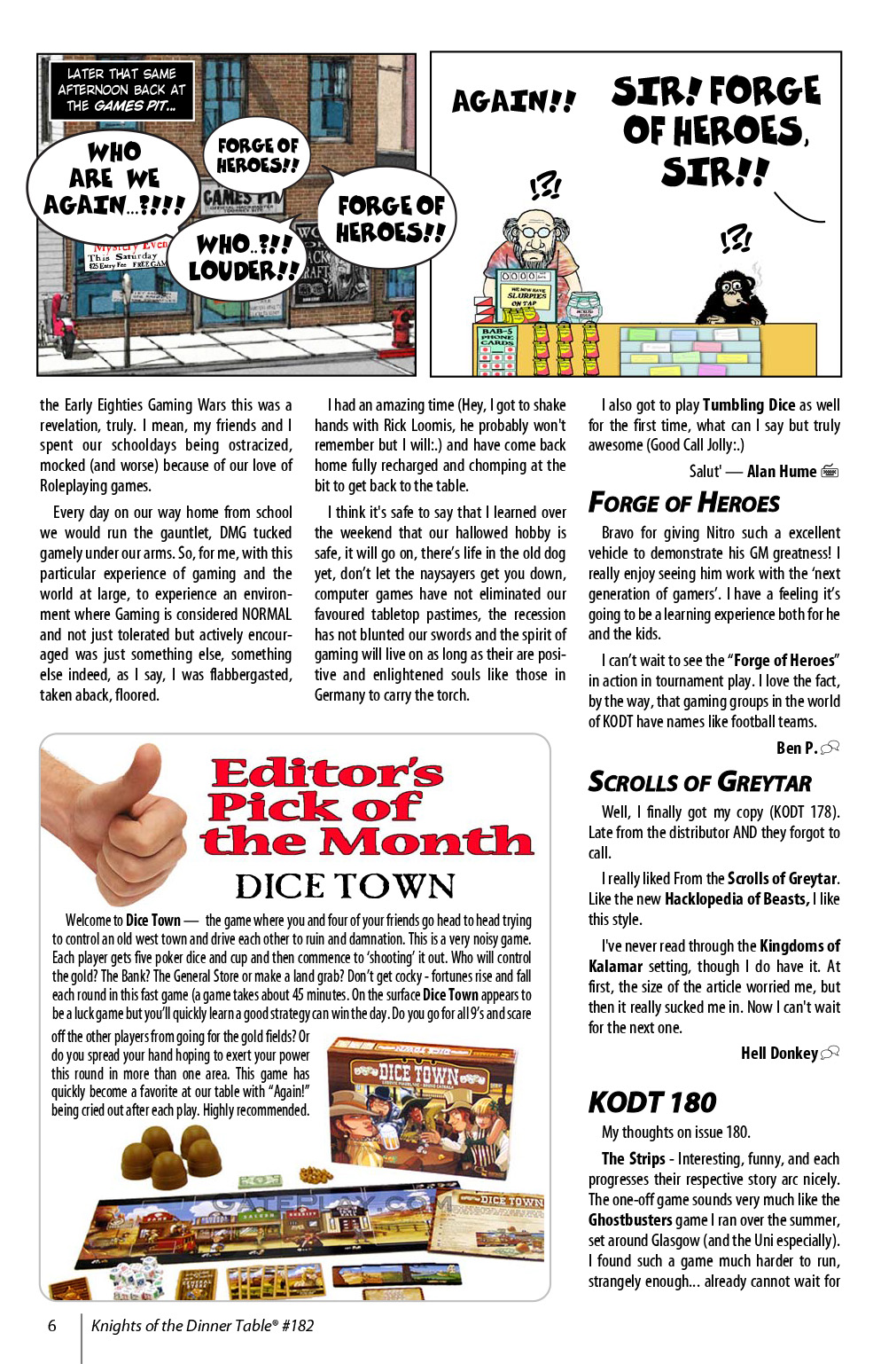 Read online Knights of the Dinner Table comic -  Issue #182 - 8